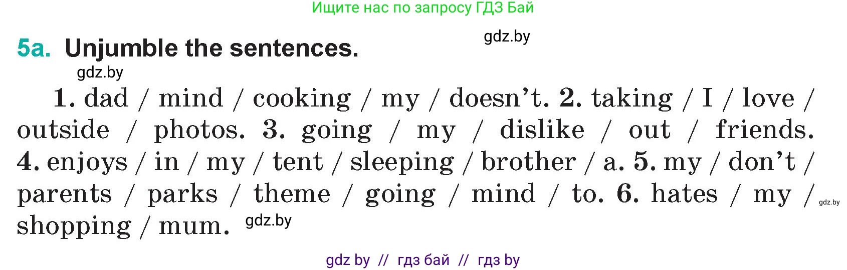 Английский язык (english), 5 класс Учебник (Student's book), авторы: Демченко Наталья Валентиновна, Лапицкая Людмила Михайловна (Lapitskaya Ludmila), Юхнель Наталья Валентиновна, Романчук Вероника Романовна, издательство Адукацыя i выхаванне, Минск, 2025, Часть 1, страница 39, номер 5, Условие