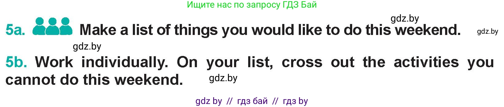 Английский язык (english), 5 класс Учебник (Student's book), авторы: Демченко Наталья Валентиновна, Лапицкая Людмила Михайловна (Lapitskaya Ludmila), Юхнель Наталья Валентиновна, Романчук Вероника Романовна, издательство Адукацыя i выхаванне, Минск, 2025, Часть 1, страница 51, номер 5, Условие