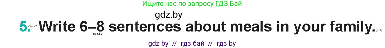 Английский язык (english), 5 класс Учебник (Student's book), авторы: Демченко Наталья Валентиновна, Лапицкая Людмила Михайловна (Lapitskaya Ludmila), Юхнель Наталья Валентиновна, Романчук Вероника Романовна, издательство Адукацыя i выхаванне, Минск, 2025, Часть 1, страница 128, номер 5, Условие