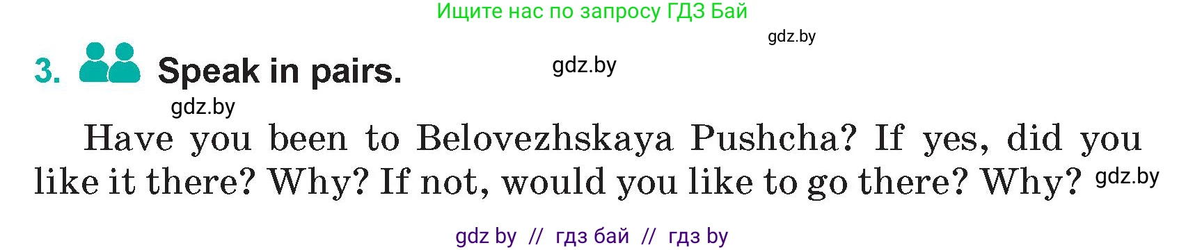 Английский язык (english), 5 класс Учебник (Student's book), авторы: Демченко Наталья Валентиновна, Лапицкая Людмила Михайловна (Lapitskaya Ludmila), Юхнель Наталья Валентиновна, Романчук Вероника Романовна, издательство Адукацыя i выхаванне, Минск, 2025, Часть 2, страница 62, номер 3, Условие