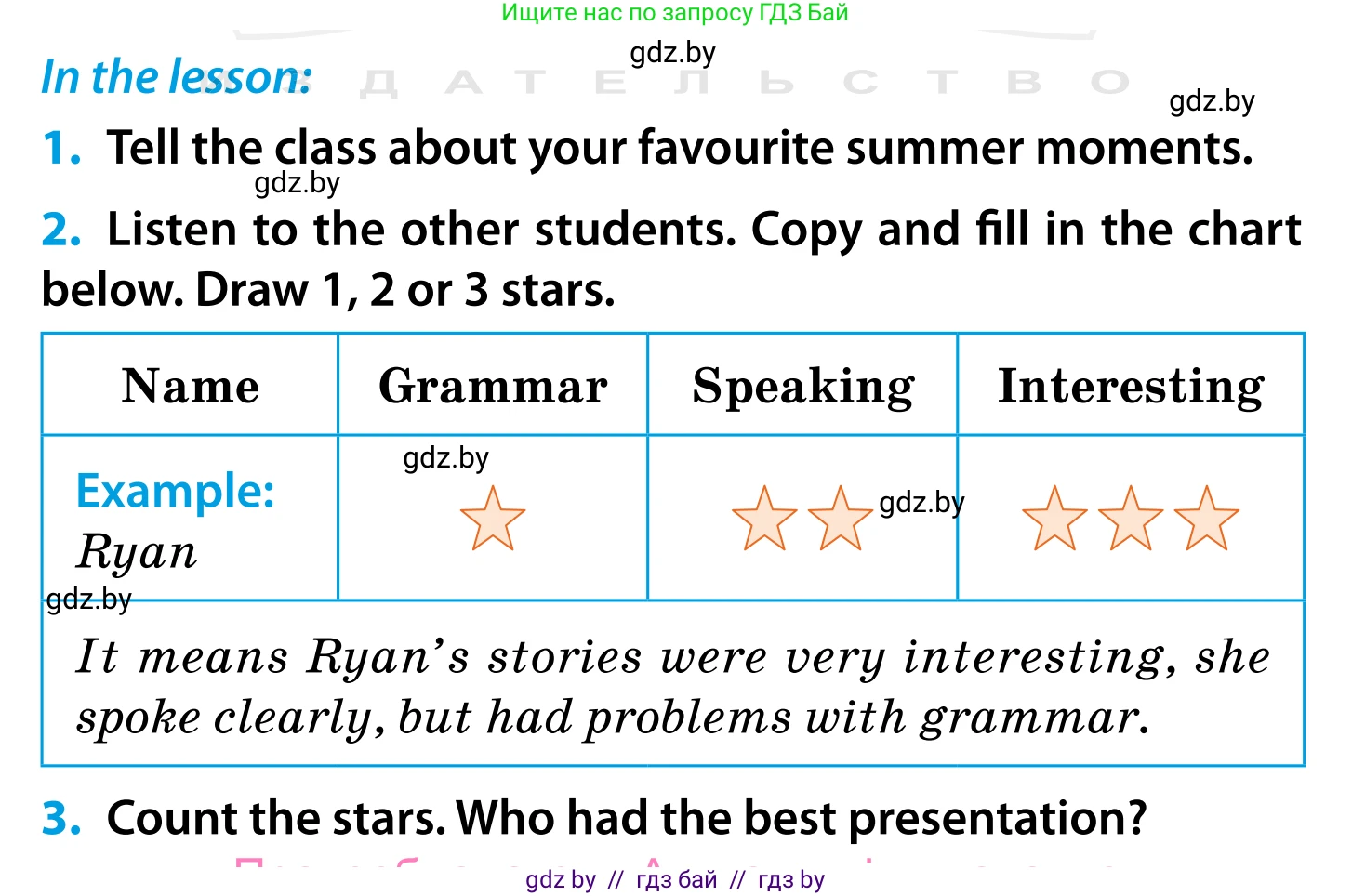 Английский язык (english), 5 класс Учебник, авторы: Демченко Наталья Валентиновна, Севрюкова Татьяна Юрьевна, Наумова Елена Георгиевна, Юхнель Наталья Валентиновна, Лапицкая Людмила Михайловна (Lapitskaya Ludmila), издательство Адукацыя i выхаванне, Минск, 2017, Часть ( Part) 1, страница 26, Условие