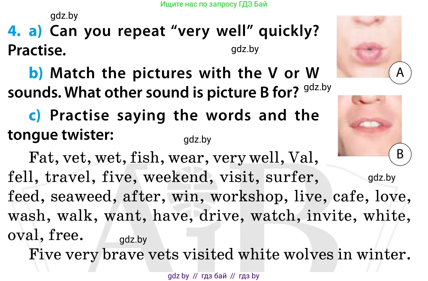 Английский язык (english), 5 класс Учебник, авторы: Демченко Наталья Валентиновна, Севрюкова Татьяна Юрьевна, Наумова Елена Георгиевна, Юхнель Наталья Валентиновна, Лапицкая Людмила Михайловна (Lapitskaya Ludmila), издательство Адукацыя i выхаванне, Минск, 2017, Часть ( Part) 1, страница 49, номер 4, Условие