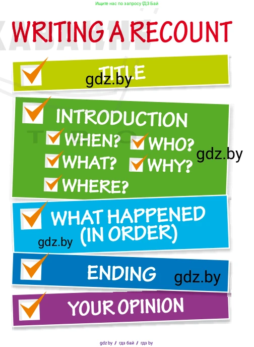 Английский язык (english), 5 класс Учебник, авторы: Демченко Наталья Валентиновна, Севрюкова Татьяна Юрьевна, Наумова Елена Георгиевна, Юхнель Наталья Валентиновна, Лапицкая Людмила Михайловна (Lapitskaya Ludmila), издательство Адукацыя i выхаванне, Минск, 2017, Часть ( Part) 1, страница 54, номер 4, Условие (продолжение 2)