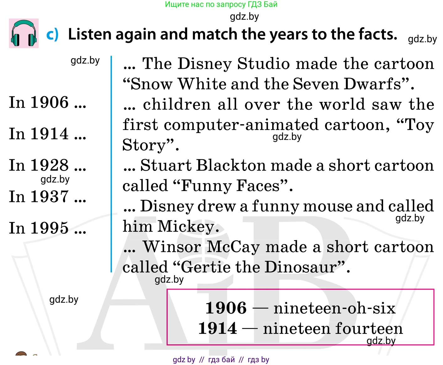 Английский язык (english), 5 класс Учебник, авторы: Демченко Наталья Валентиновна, Севрюкова Татьяна Юрьевна, Наумова Елена Георгиевна, Юхнель Наталья Валентиновна, Лапицкая Людмила Михайловна (Lapitskaya Ludmila), издательство Адукацыя i выхаванне, Минск, 2017, Часть ( Part) 1, страница 82, номер 2, Условие (продолжение 2)