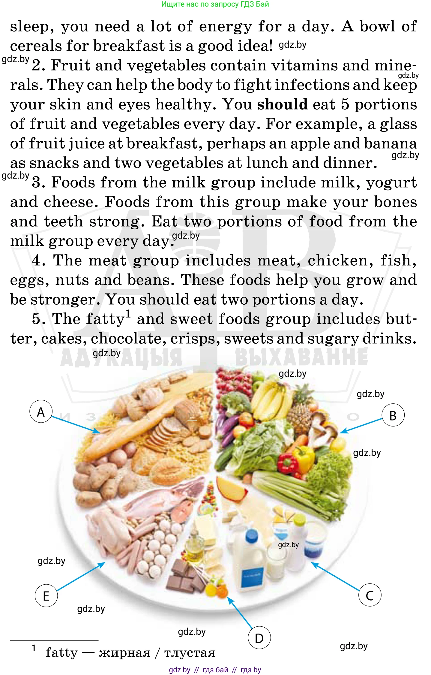 Английский язык (english), 5 класс Учебник, авторы: Демченко Наталья Валентиновна, Севрюкова Татьяна Юрьевна, Наумова Елена Георгиевна, Юхнель Наталья Валентиновна, Лапицкая Людмила Михайловна (Lapitskaya Ludmila), издательство Адукацыя i выхаванне, Минск, 2017, Часть ( Part) 1, страница 131, номер 4, Условие (продолжение 2)