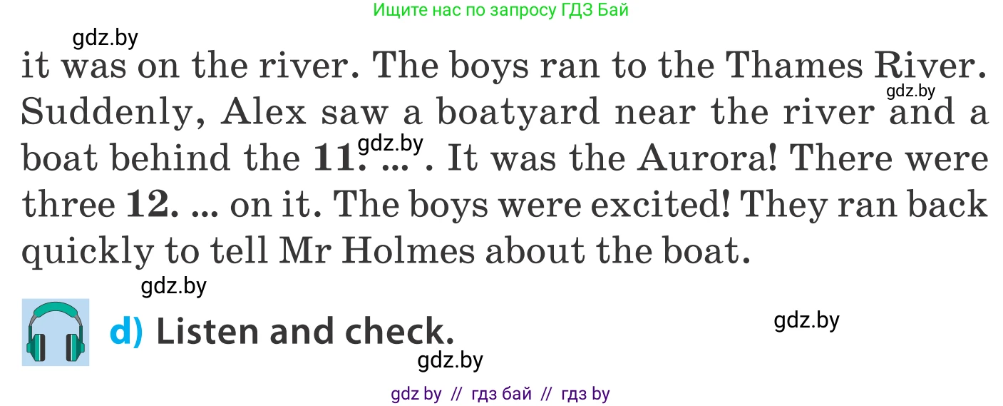 Английский язык (english), 5 класс Учебник, авторы: Демченко Наталья Валентиновна, Севрюкова Татьяна Юрьевна, Наумова Елена Георгиевна, Юхнель Наталья Валентиновна, Лапицкая Людмила Михайловна (Lapitskaya Ludmila), издательство Адукацыя i выхаванне, Минск, 2017, Часть ( Part) 2, страница 38, номер 1, Условие (продолжение 3)