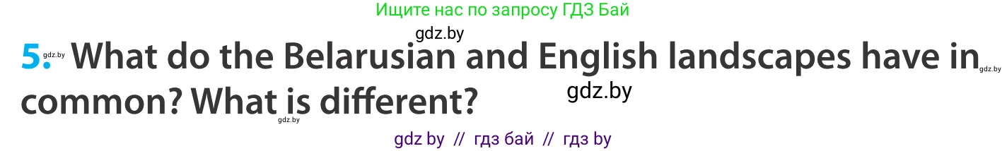 Английский язык (english), 5 класс Учебник, авторы: Демченко Наталья Валентиновна, Севрюкова Татьяна Юрьевна, Наумова Елена Георгиевна, Юхнель Наталья Валентиновна, Лапицкая Людмила Михайловна (Lapitskaya Ludmila), издательство Адукацыя i выхаванне, Минск, 2017, Часть ( Part) 2, страница 43, номер 5, Условие
