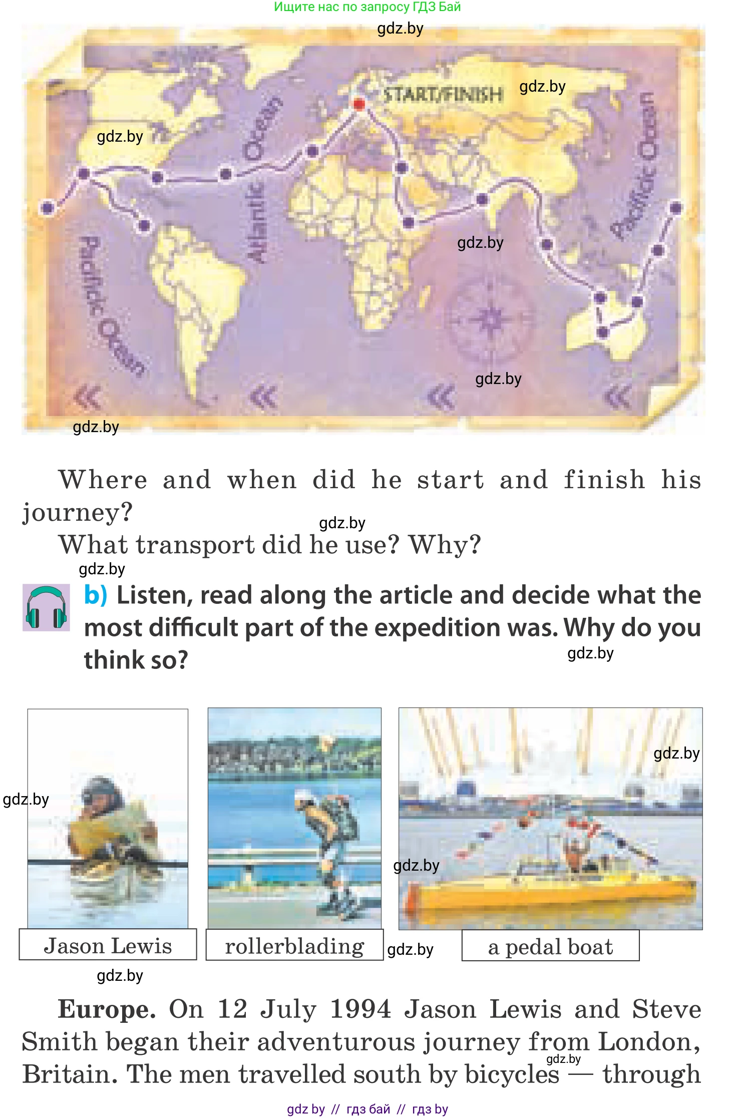 Английский язык (english), 5 класс Учебник, авторы: Демченко Наталья Валентиновна, Севрюкова Татьяна Юрьевна, Наумова Елена Георгиевна, Юхнель Наталья Валентиновна, Лапицкая Людмила Михайловна (Lapitskaya Ludmila), издательство Адукацыя i выхаванне, Минск, 2017, Часть ( Part) 2, страница 125, номер 2, Условие (продолжение 2)