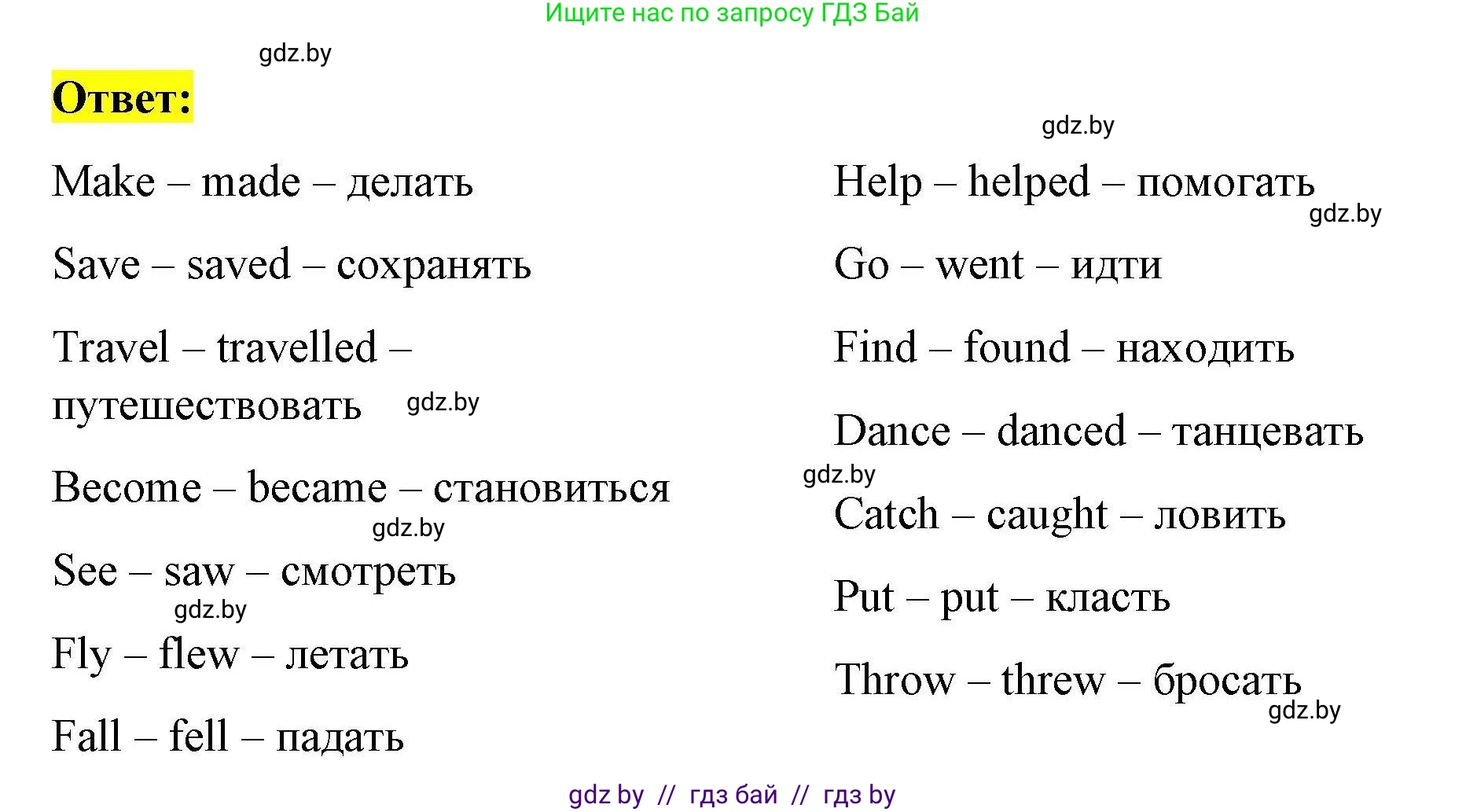 Английский язык (english), 5 класс Рабочая тетрадь (workbook), авторы: Лапицкая Людмила Михайловна (Lapitskaya Ludmila), Калишевич Алла Ивановна, Севрюкова Татьяна Юрьевна, Седунова Наталья Михайловна (Sedunova Natalia), издательство Аверсэв, Минск, 2020, оранжевого цвета, Часть 2, страница 96, номер 1, Решение (продолжение 2)