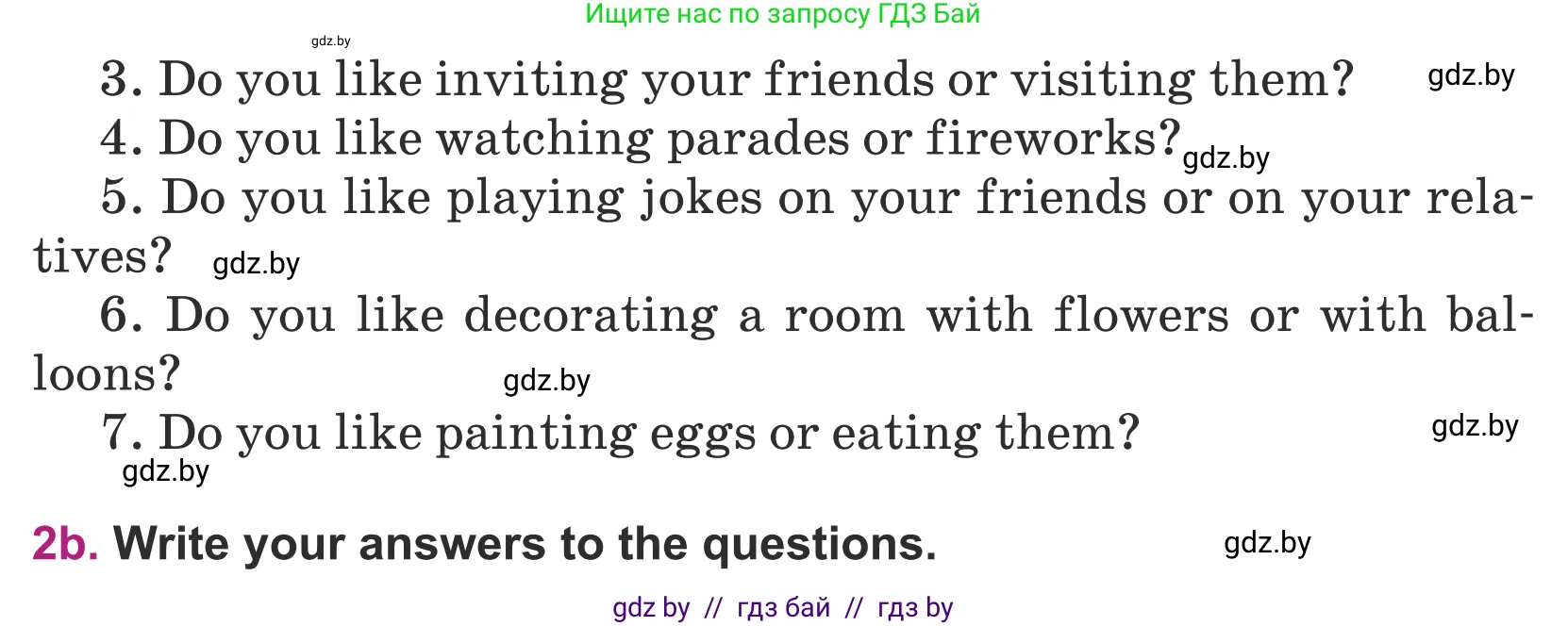 Английский язык (english), 5 класс Учебник (Student's book), авторы: Лапицкая Людмила Михайловна (Lapitskaya Ludmila), Калишевич Алла Ивановна, Севрюкова Татьяна Юрьевна, Седунова Наталья Михайловна (Sedunova Natalia), издательство Вышэйшая школа, Минск, 2020, Часть 1, страница 109, номер 2, Условие (продолжение 2)