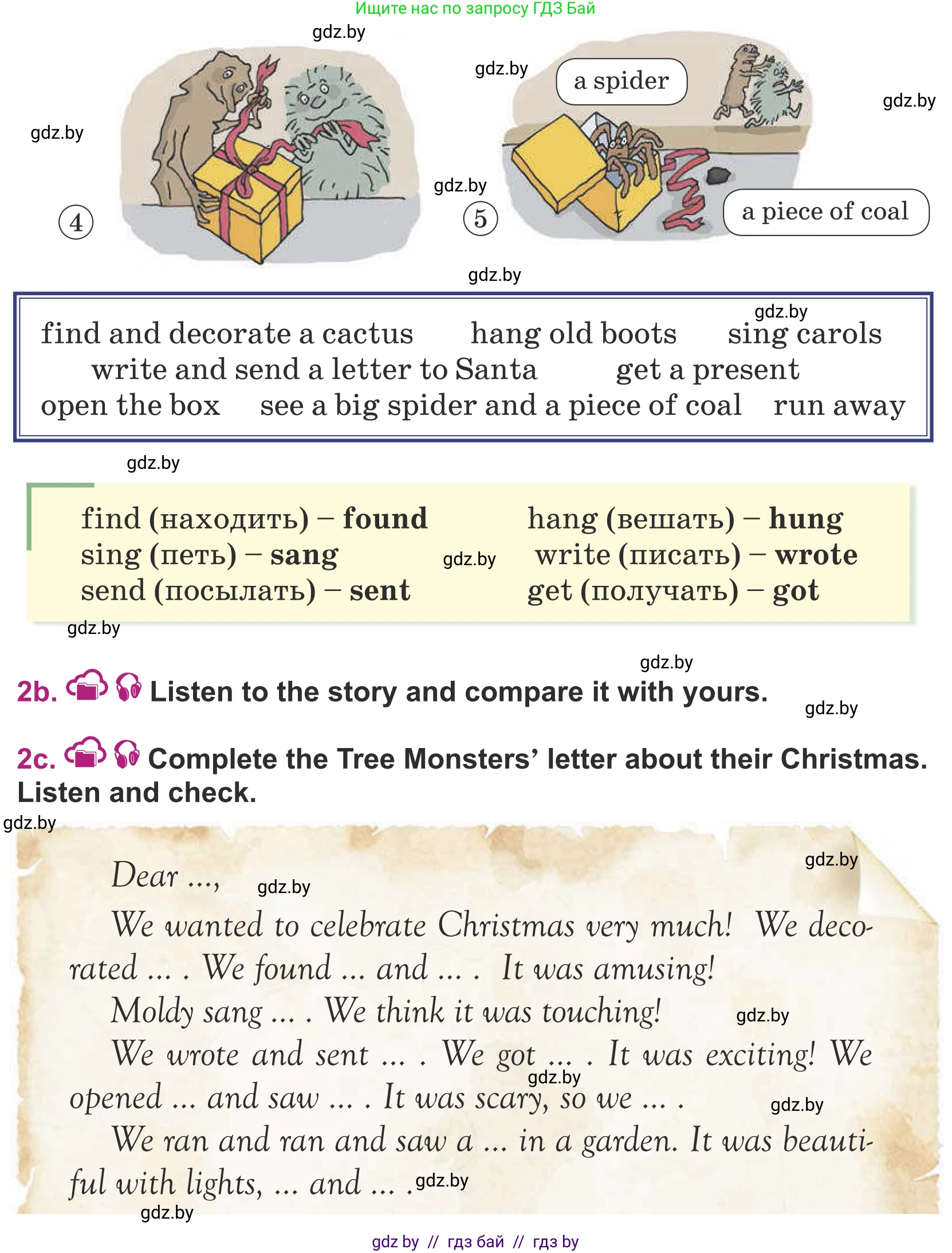 Английский язык (english), 5 класс Учебник (Student's book), авторы: Лапицкая Людмила Михайловна (Lapitskaya Ludmila), Калишевич Алла Ивановна, Севрюкова Татьяна Юрьевна, Седунова Наталья Михайловна (Sedunova Natalia), издательство Вышэйшая школа, Минск, 2020, Часть 1, страница 120, номер 2, Условие (продолжение 2)