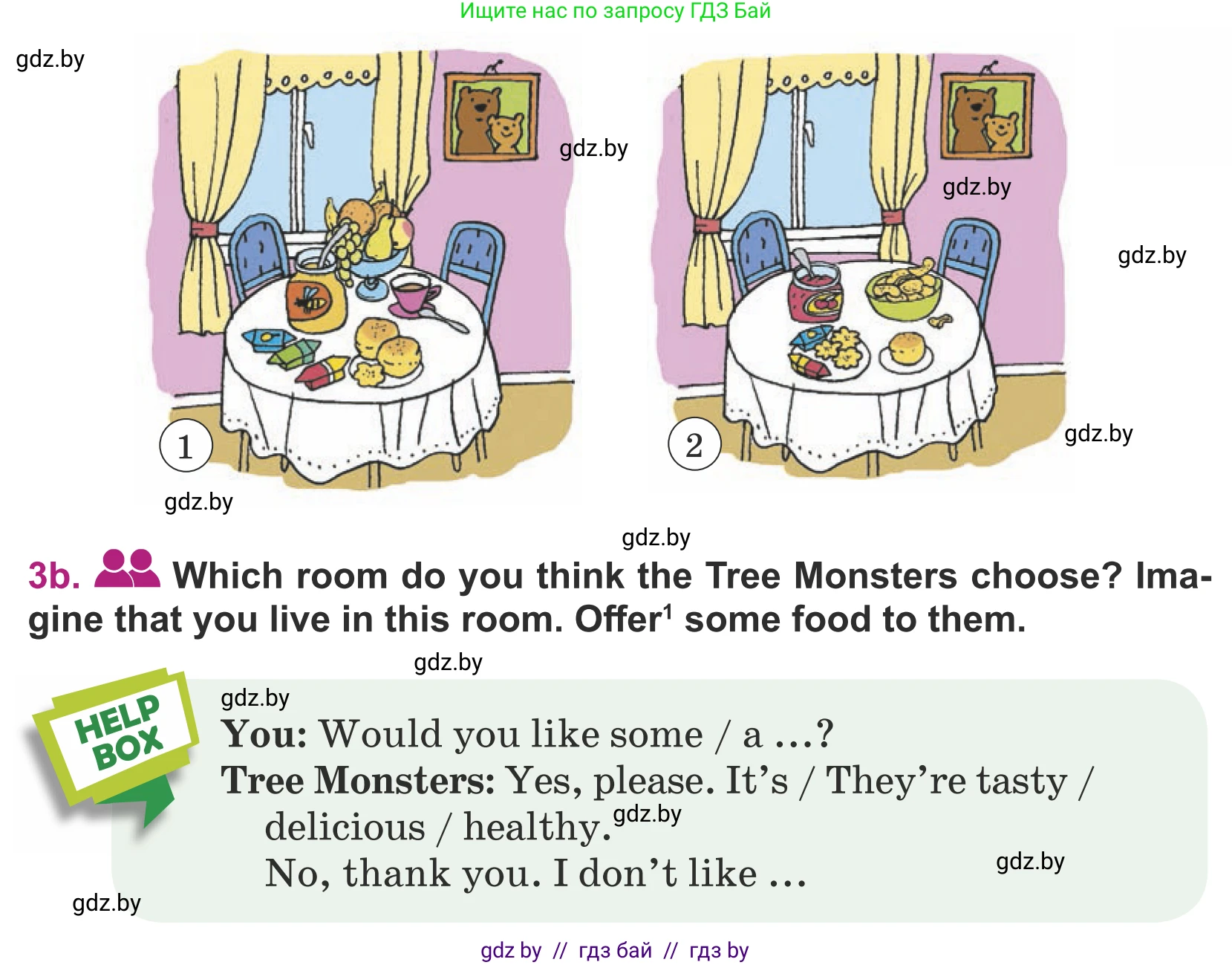 Английский язык (english), 5 класс Учебник (Student's book), авторы: Лапицкая Людмила Михайловна (Lapitskaya Ludmila), Калишевич Алла Ивановна, Севрюкова Татьяна Юрьевна, Седунова Наталья Михайловна (Sedunova Natalia), издательство Вышэйшая школа, Минск, 2020, Часть 2, страница 14, номер 3, Условие (продолжение 2)