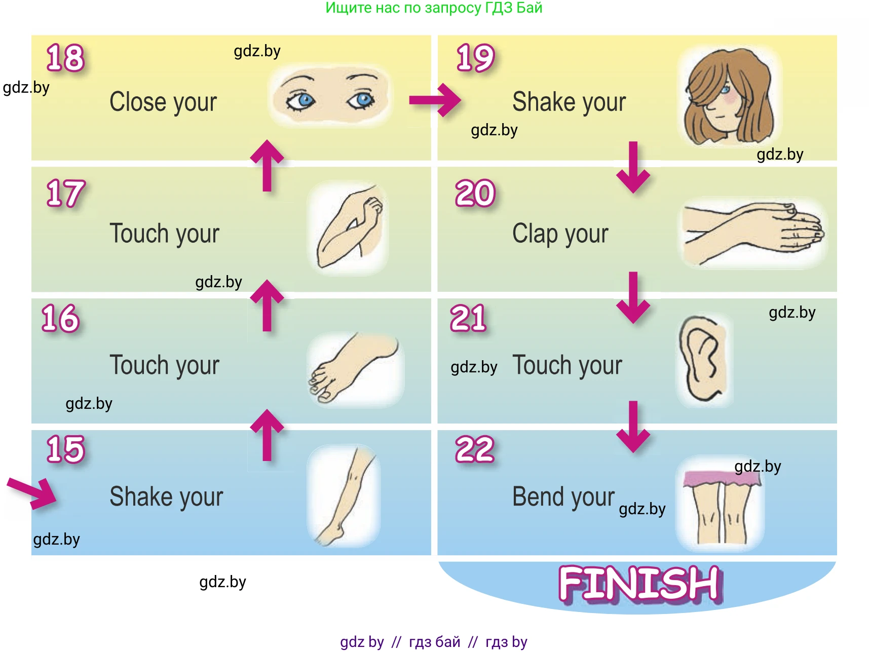 Английский язык (english), 5 класс Учебник (Student's book), авторы: Лапицкая Людмила Михайловна (Lapitskaya Ludmila), Калишевич Алла Ивановна, Севрюкова Татьяна Юрьевна, Седунова Наталья Михайловна (Sedunova Natalia), издательство Вышэйшая школа, Минск, 2020, Часть 2, страница 18, номер 4, Условие (продолжение 2)