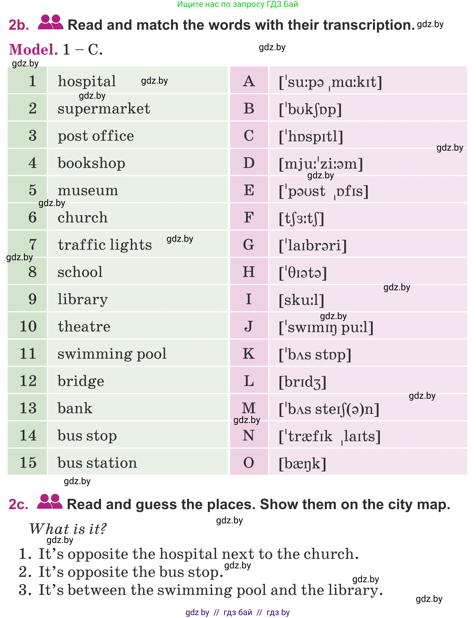 Английский язык (english), 5 класс Учебник (Student's book), авторы: Лапицкая Людмила Михайловна (Lapitskaya Ludmila), Калишевич Алла Ивановна, Севрюкова Татьяна Юрьевна, Седунова Наталья Михайловна (Sedunova Natalia), издательство Вышэйшая школа, Минск, 2020, Часть 2, страница 33, номер 2, Условие (продолжение 2)