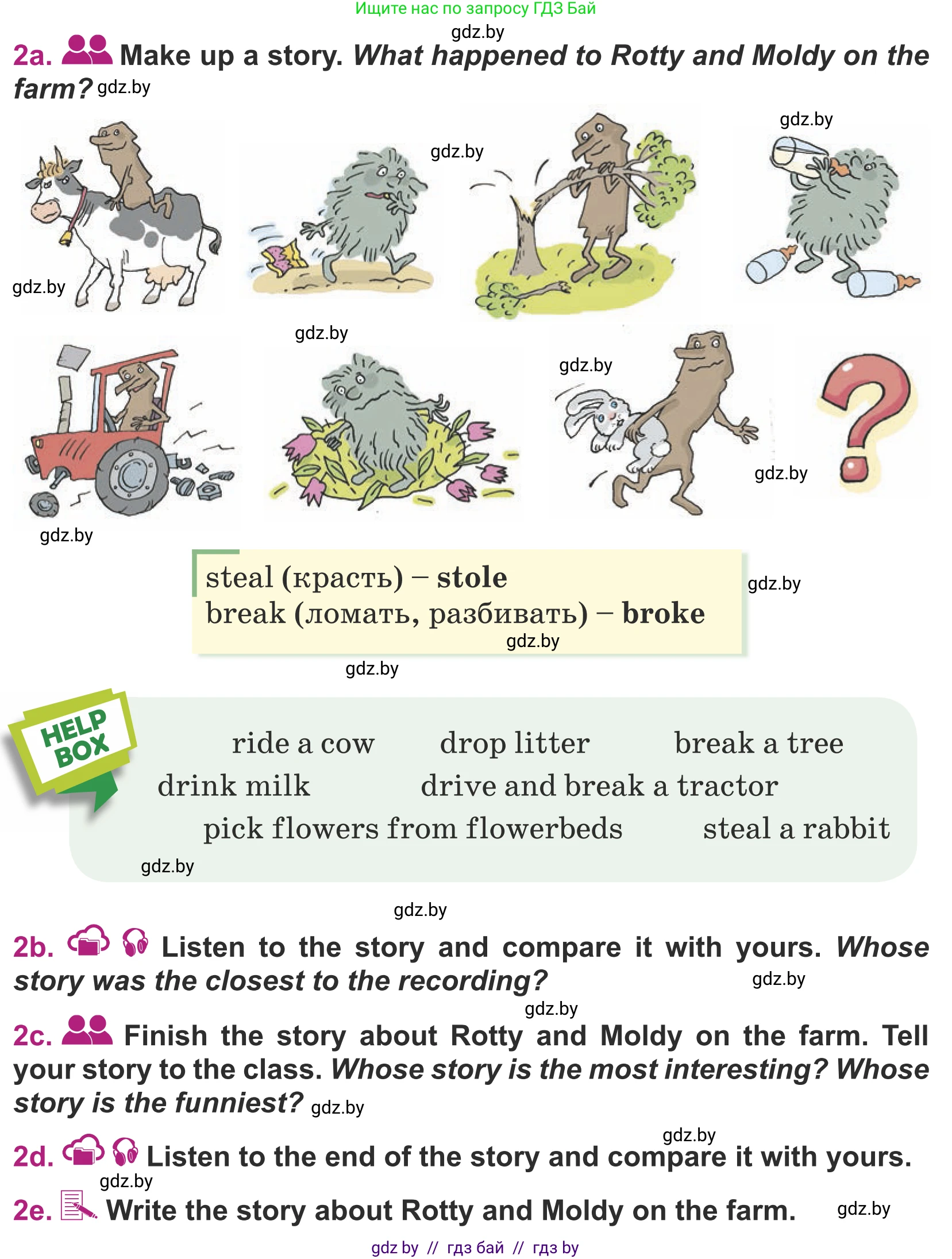 Английский язык (english), 5 класс Учебник (Student's book), авторы: Лапицкая Людмила Михайловна (Lapitskaya Ludmila), Калишевич Алла Ивановна, Севрюкова Татьяна Юрьевна, Седунова Наталья Михайловна (Sedunova Natalia), издательство Вышэйшая школа, Минск, 2020, Часть 2, страница 72, номер 2, Условие