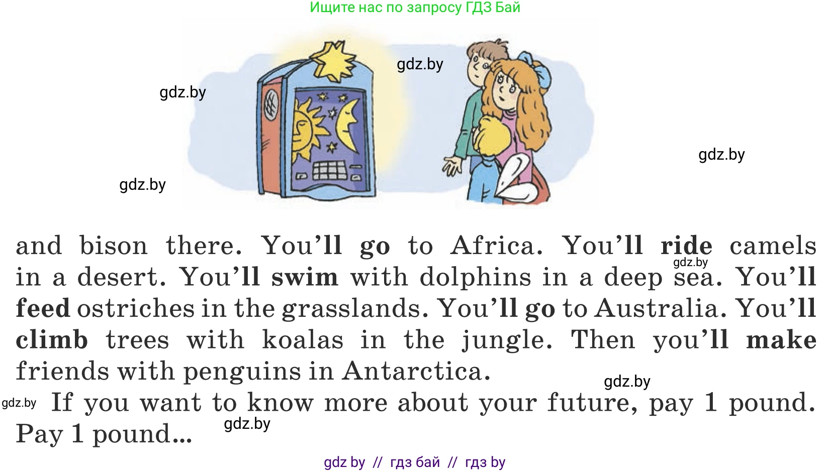 Английский язык (english), 5 класс Учебник (Student's book), авторы: Лапицкая Людмила Михайловна (Lapitskaya Ludmila), Калишевич Алла Ивановна, Севрюкова Татьяна Юрьевна, Седунова Наталья Михайловна (Sedunova Natalia), издательство Вышэйшая школа, Минск, 2020, Часть 2, страница 89, номер 1, Условие (продолжение 2)