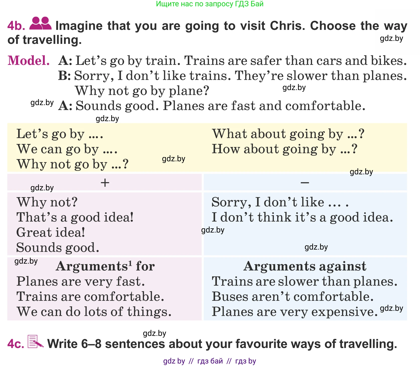 Английский язык (english), 5 класс Учебник (Student's book), авторы: Лапицкая Людмила Михайловна (Lapitskaya Ludmila), Калишевич Алла Ивановна, Севрюкова Татьяна Юрьевна, Седунова Наталья Михайловна (Sedunova Natalia), издательство Вышэйшая школа, Минск, 2020, Часть 2, страница 110, номер 4, Условие (продолжение 2)