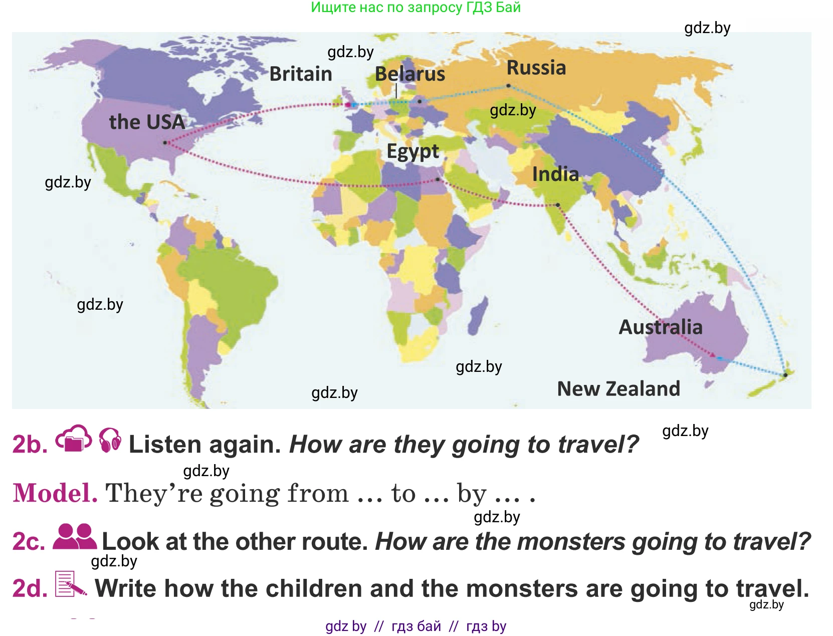 Английский язык (english), 5 класс Учебник (Student's book), авторы: Лапицкая Людмила Михайловна (Lapitskaya Ludmila), Калишевич Алла Ивановна, Севрюкова Татьяна Юрьевна, Седунова Наталья Михайловна (Sedunova Natalia), издательство Вышэйшая школа, Минск, 2020, Часть 2, страница 112, номер 2, Условие (продолжение 2)