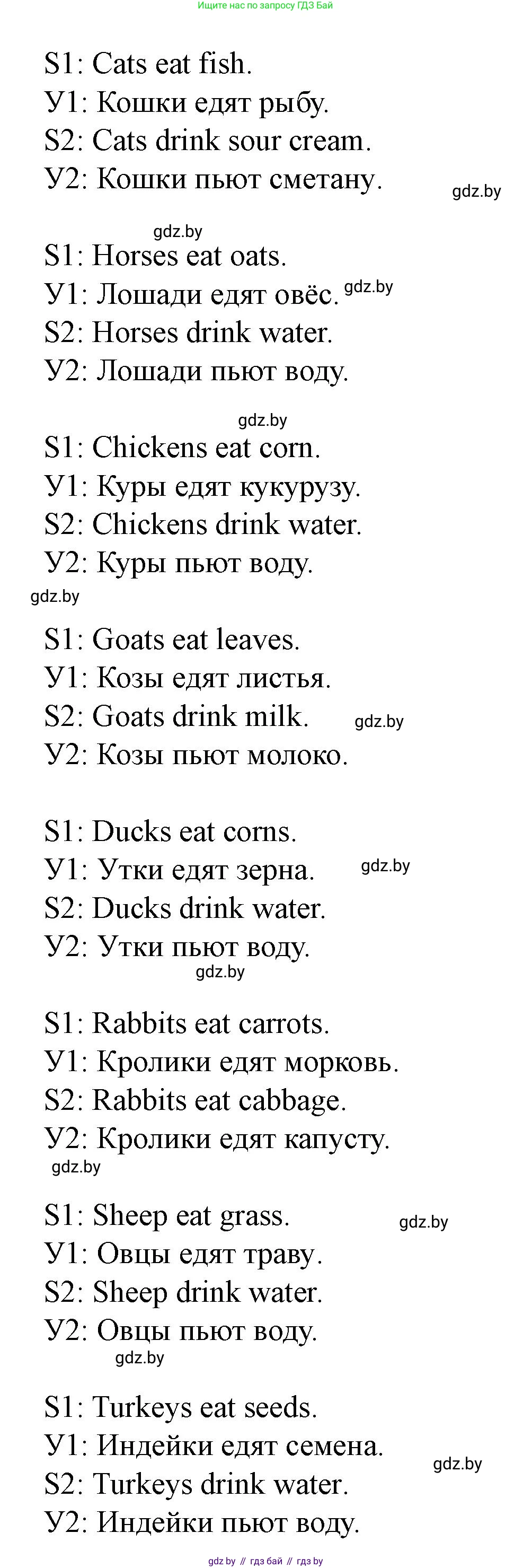 Английский язык (english), 5 класс Учебник (Student's book), авторы: Лапицкая Людмила Михайловна (Lapitskaya Ludmila), Калишевич Алла Ивановна, Севрюкова Татьяна Юрьевна, Седунова Наталья Михайловна (Sedunova Natalia), издательство Вышэйшая школа, Минск, 2020, Часть 2, страница 62, номер 4, Решение 1 (продолжение 2)