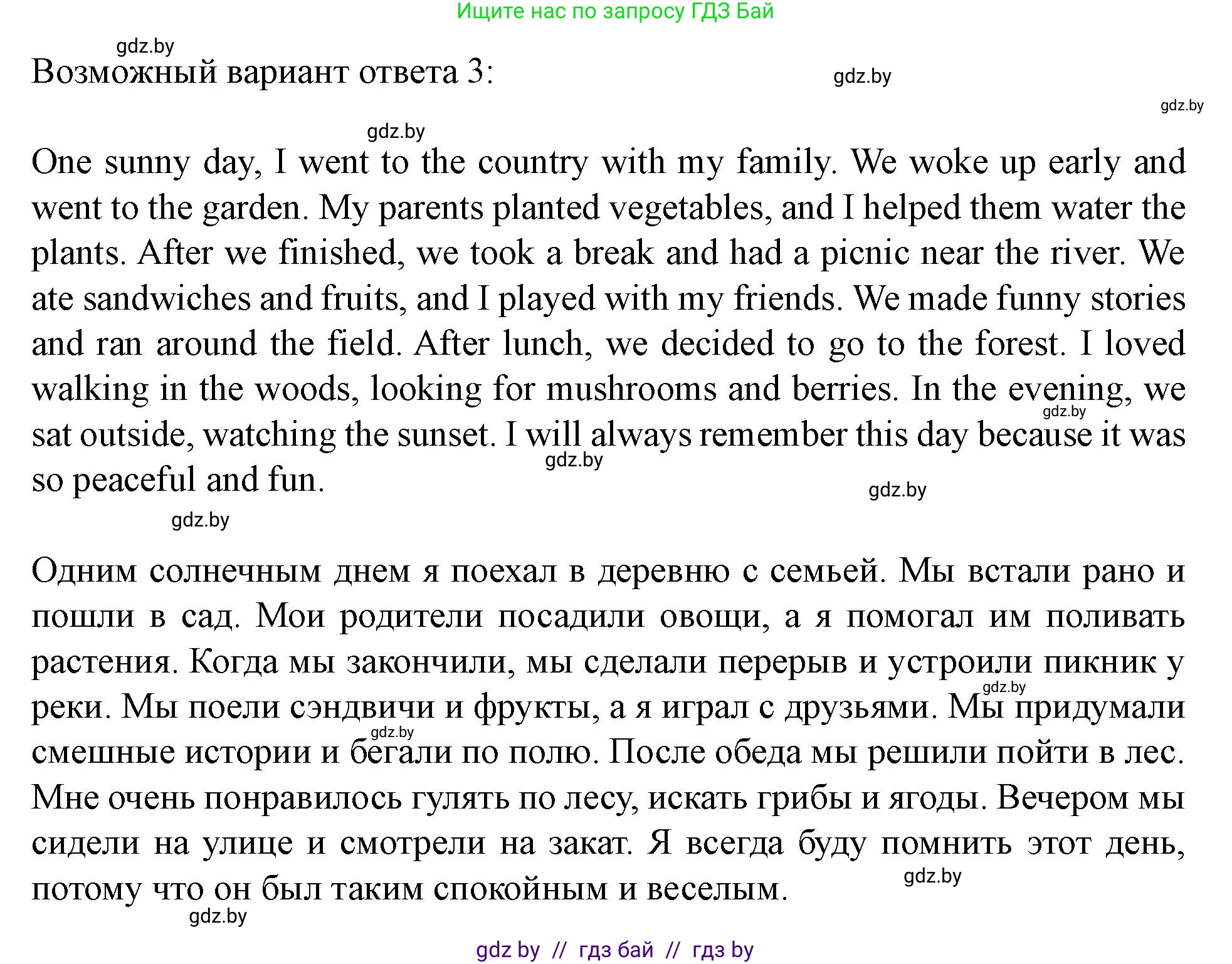 Английский язык (english), 5 класс Учебник (Student's book), авторы: Лапицкая Людмила Михайловна (Lapitskaya Ludmila), Калишевич Алла Ивановна, Севрюкова Татьяна Юрьевна, Седунова Наталья Михайловна (Sedunova Natalia), издательство Вышэйшая школа, Минск, 2020, Часть 2, страница 67, номер 4, Решение 1 (продолжение 4)