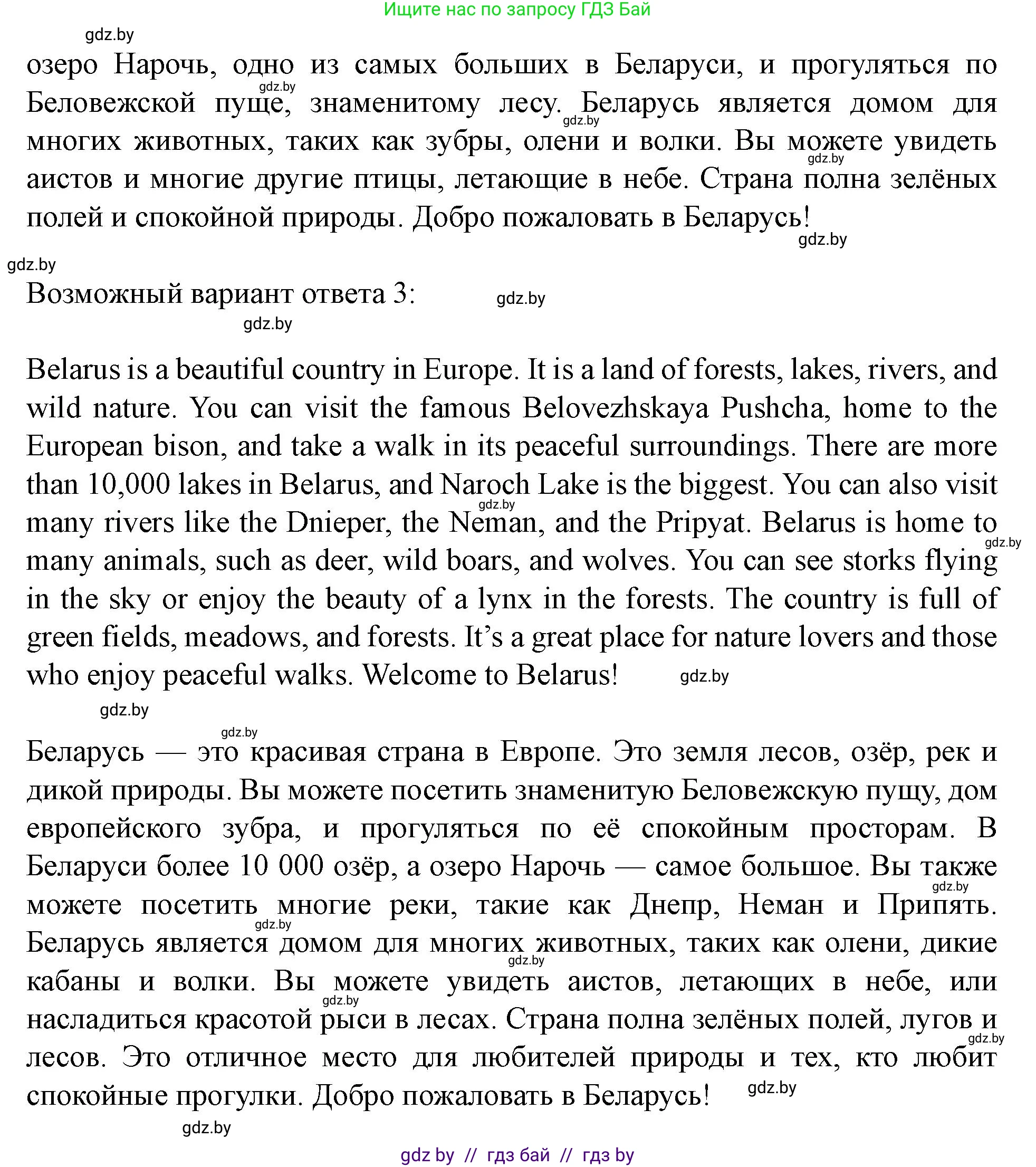 Английский язык (english), 5 класс Учебник (Student's book), авторы: Лапицкая Людмила Михайловна (Lapitskaya Ludmila), Калишевич Алла Ивановна, Севрюкова Татьяна Юрьевна, Седунова Наталья Михайловна (Sedunova Natalia), издательство Вышэйшая школа, Минск, 2020, Часть 2, страница 89, номер 4, Решение 1 (продолжение 5)