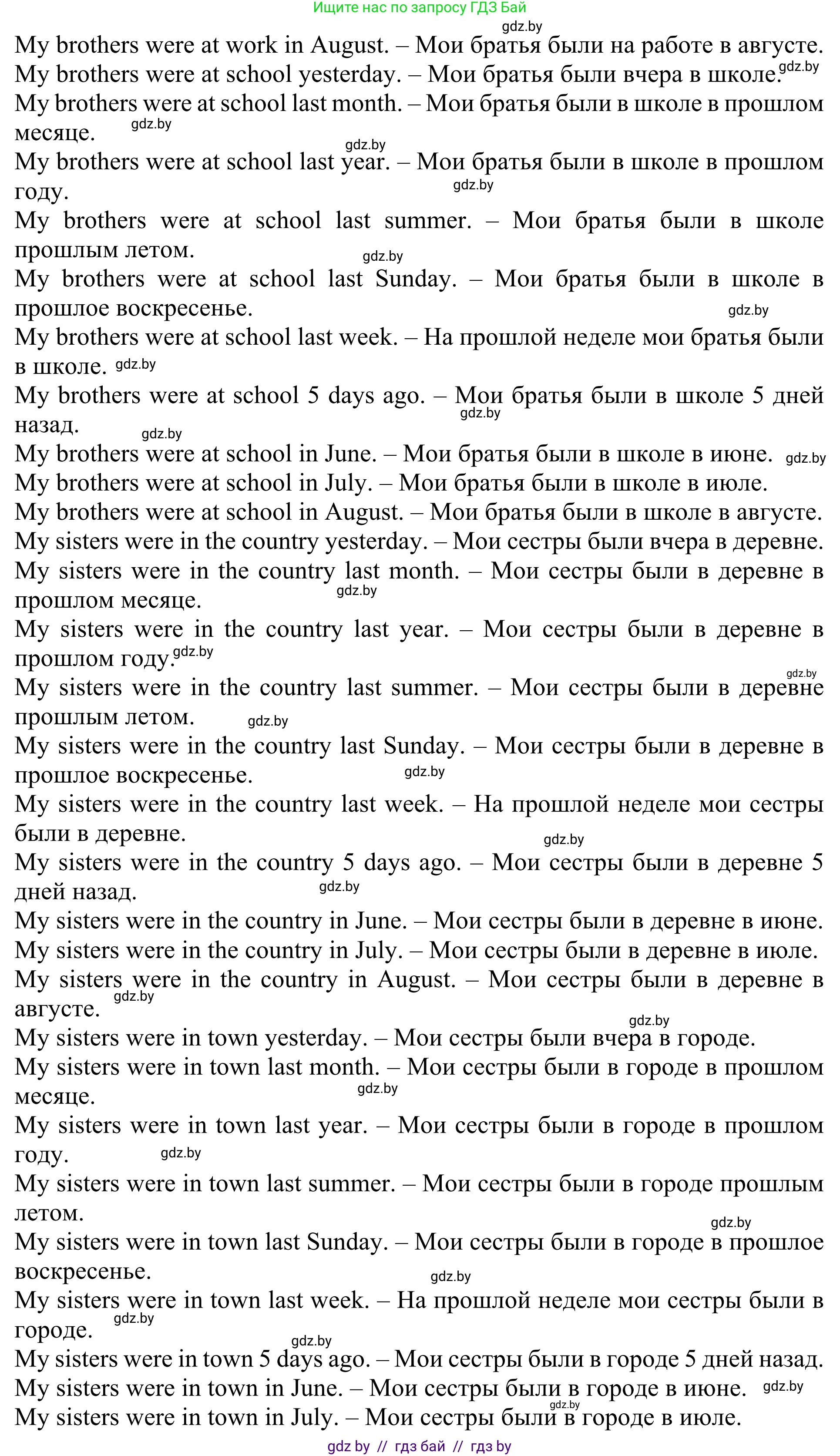 Английский язык (english), 5 класс Учебник (Student's book), авторы: Лапицкая Людмила Михайловна (Lapitskaya Ludmila), Калишевич Алла Ивановна, Севрюкова Татьяна Юрьевна, Седунова Наталья Михайловна (Sedunova Natalia), издательство Вышэйшая школа, Минск, 2020, Часть 1, страница 10, номер 5, Решение 2 (продолжение 31)