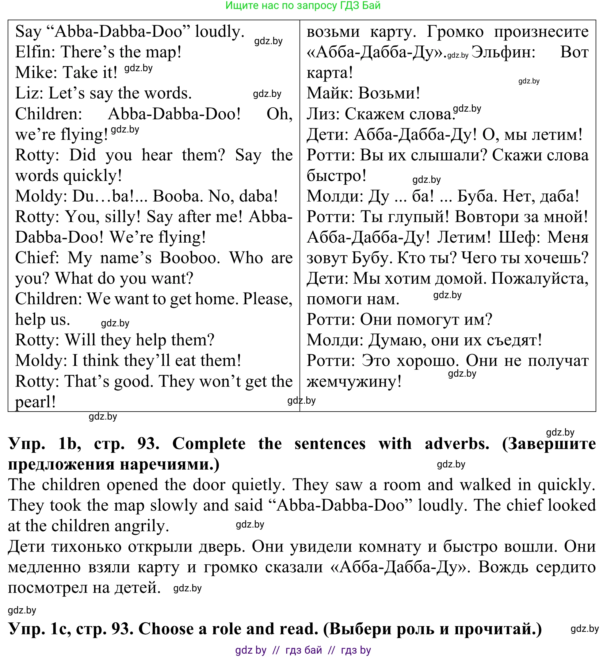 Английский язык (english), 5 класс Учебник (Student's book), авторы: Лапицкая Людмила Михайловна (Lapitskaya Ludmila), Калишевич Алла Ивановна, Севрюкова Татьяна Юрьевна, Седунова Наталья Михайловна (Sedunova Natalia), издательство Вышэйшая школа, Минск, 2020, Часть 2, страница 91, номер 1, Решение 2 (продолжение 2)