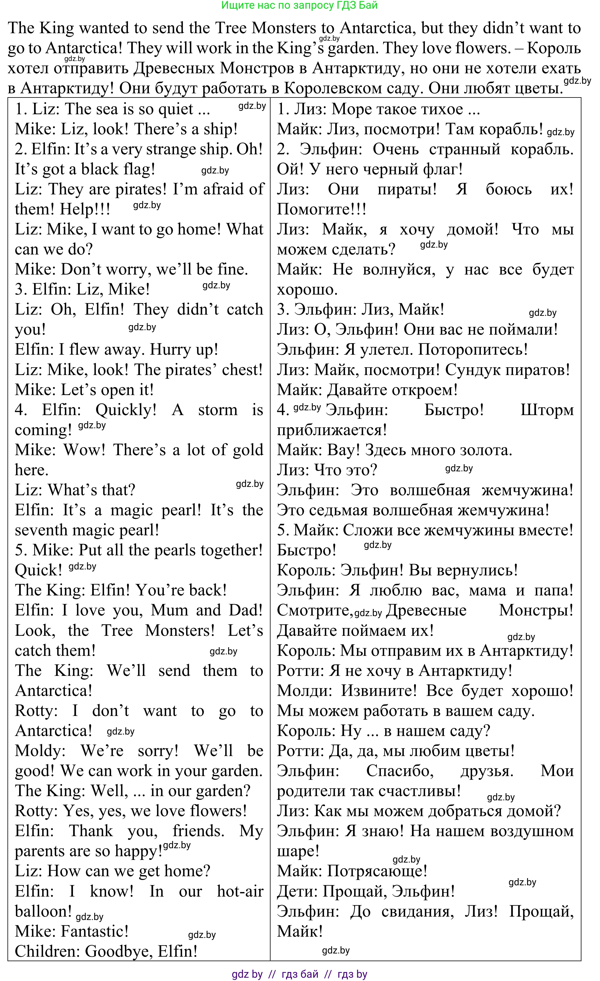 Английский язык (english), 5 класс Учебник (Student's book), авторы: Лапицкая Людмила Михайловна (Lapitskaya Ludmila), Калишевич Алла Ивановна, Севрюкова Татьяна Юрьевна, Седунова Наталья Михайловна (Sedunova Natalia), издательство Вышэйшая школа, Минск, 2020, Часть 2, страница 127, номер 1, Решение 2 (продолжение 2)