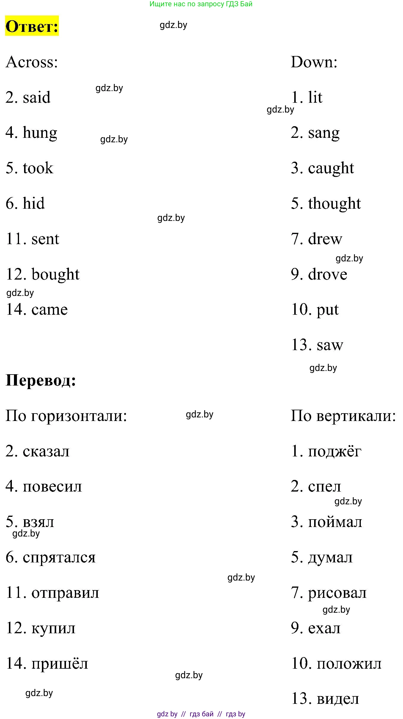 Английский язык (english), 5 класс практикум по грамматике (grammar), автор: Севрюкова Татьяна Юрьевна, издательство Аверсэв, Минск, 2023, оранжевого цвета, страница 67, номер 2, Решение (продолжение 2)