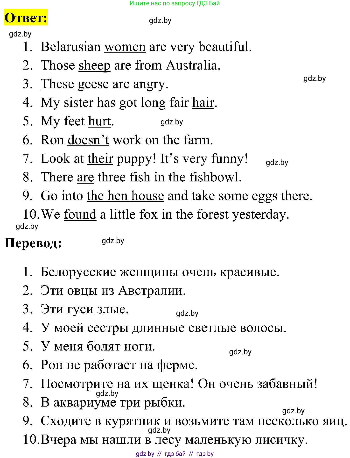 Английский язык (english), 5 класс практикум по грамматике (grammar), автор: Севрюкова Татьяна Юрьевна, издательство Аверсэв, Минск, 2023, оранжевого цвета, страница 102, номер 3, Решение (продолжение 2)
