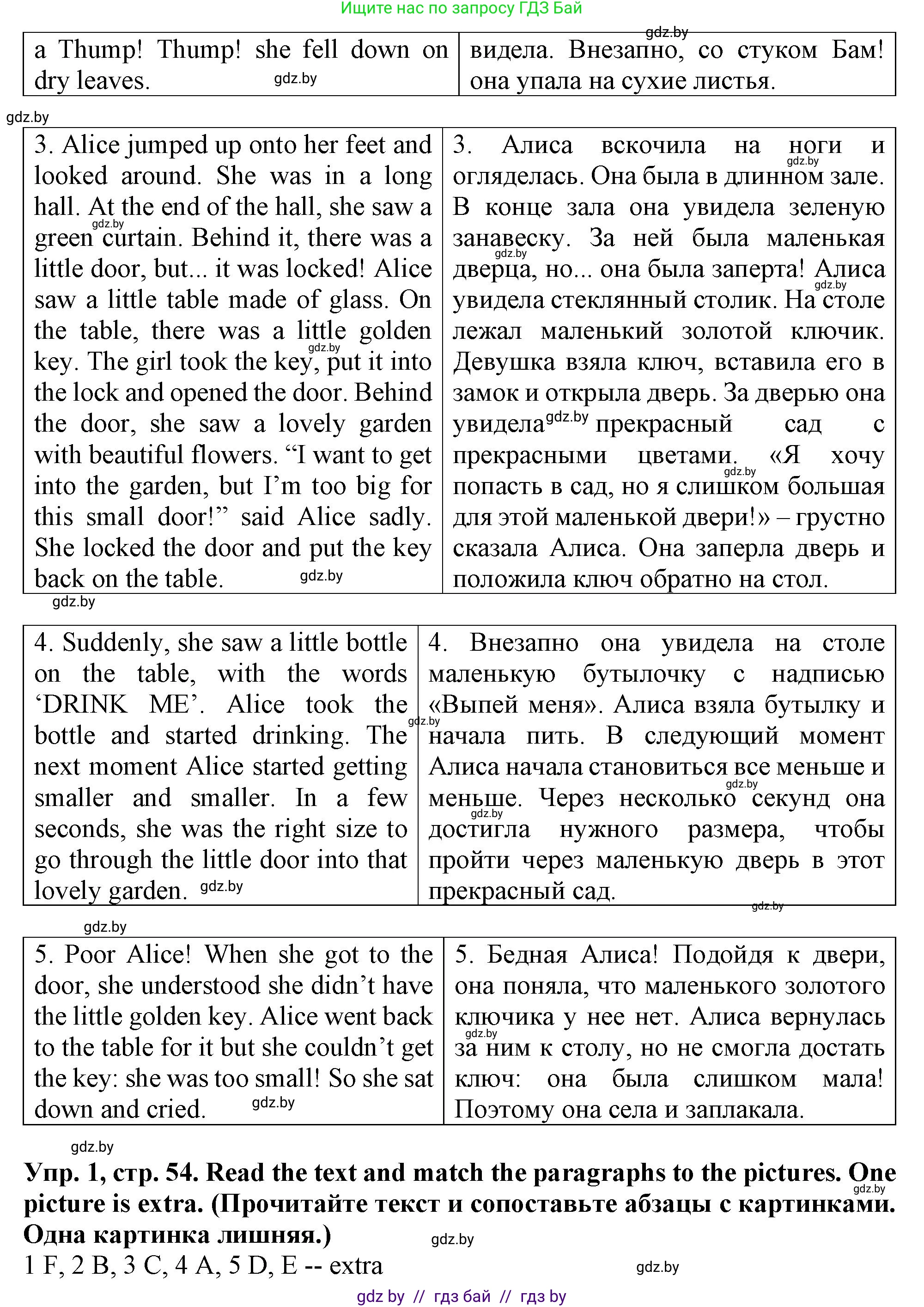 Английский язык (english), 6 класс тесты (test book), авторы: Севрюкова Татьяна Юрьевна, Калишевич Алла Ивановна, издательство Аверсэв, Минск, 2022, оранжевого цвета, страница 54, номер 1, Решение (продолжение 2)