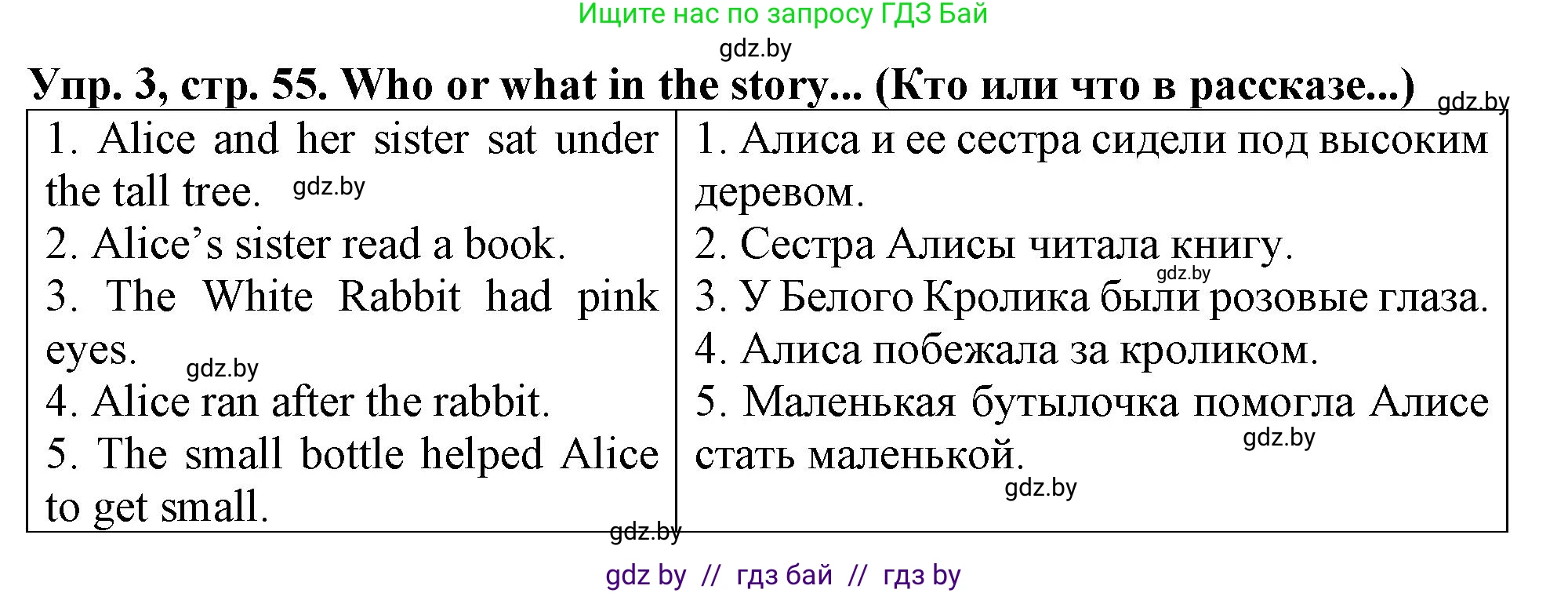 Английский язык (english), 6 класс тесты (test book), авторы: Севрюкова Татьяна Юрьевна, Калишевич Алла Ивановна, издательство Аверсэв, Минск, 2022, оранжевого цвета, страница 55, номер 3, Решение