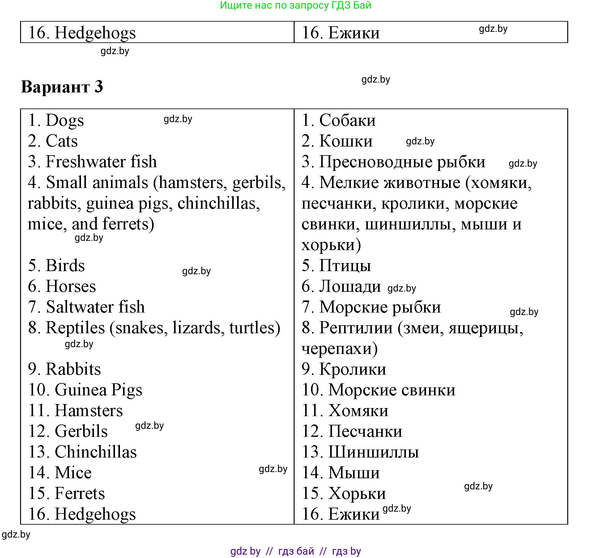 Английский язык (english), 6 класс Рабочая тетрадь (workbook), авторы: Демченко Наталья Валентиновна, Севрюкова Татьяна Юрьевна, Юхнель Наталья Валентиновна, Наумова Елена Георгиевна, Рыбалко О Н, Манешина А В, Маслёнченко Н А, Бушуева Эдите Владиславовна, издательство Аверсэв, Минск, 2020, зелёного цвета, Часть ( Part) 1, страница 17, номер 2, Решение 1 (продолжение 3)