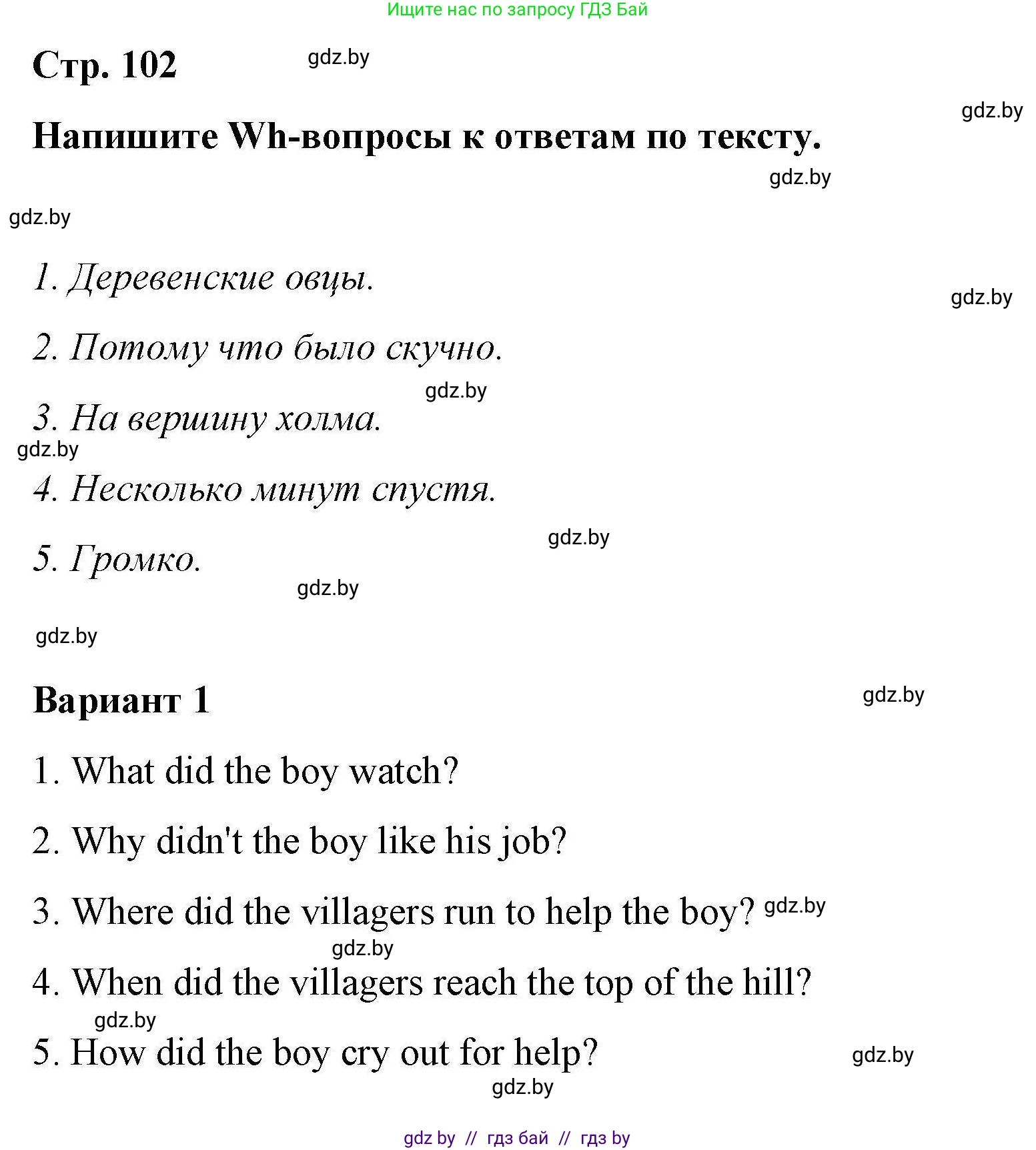 Английский язык (english), 6 класс Рабочая тетрадь (workbook), авторы: Демченко Наталья Валентиновна, Севрюкова Татьяна Юрьевна, Юхнель Наталья Валентиновна, Наумова Елена Георгиевна, Рыбалко О Н, Манешина А В, Маслёнченко Н А, Бушуева Эдите Владиславовна, издательство Аверсэв, Минск, 2020, зелёного цвета, Часть ( Part) 2, страница 102, номер 3, Решение 1