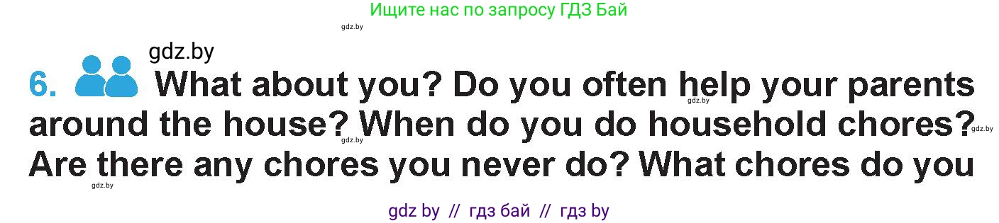 Английский язык (english), 6 класс Учебник (Student's book), авторы: Демченко Наталья Валентиновна, Бушуева Эдите Владиславовна, Юхнель Наталья Валентиновна, Манешина А В, Маслёнченко Н А, Рыбалко О Н, Лукша О В, издательство Адукацыя i выхаванне, Минск, 2026, салатового цвета, Часть 1, страница 82, номер 6, Условие