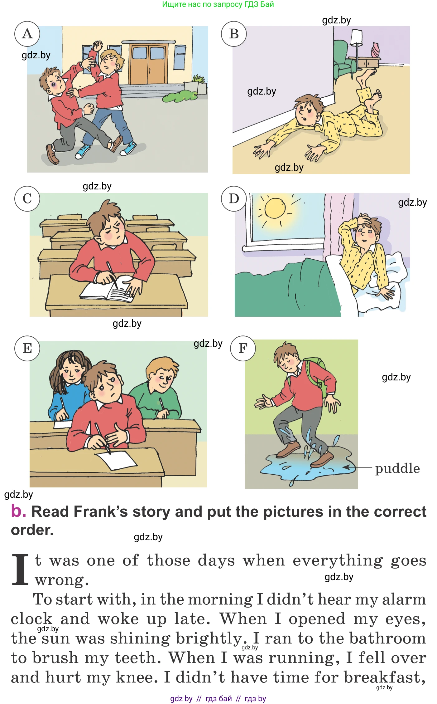 Английский язык (english), 6 класс Учебник, авторы: Демченко Наталья Валентиновна, Севрюкова Татьяна Юрьевна, Юхнель Наталья Валентиновна, Наумова Елена Георгиевна, Рыбалко О Н, Манешина А В, Маслёнченко Н А, издательство Вышэйшая школа, Минск, 2018, красного цвета, Часть 1, страница 59, номер 1, Условие (продолжение 2)