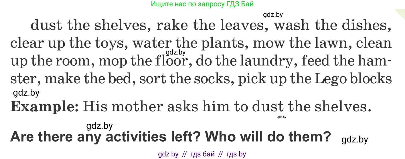 Английский язык (english), 6 класс Учебник, авторы: Демченко Наталья Валентиновна, Севрюкова Татьяна Юрьевна, Юхнель Наталья Валентиновна, Наумова Елена Георгиевна, Рыбалко О Н, Манешина А В, Маслёнченко Н А, издательство Вышэйшая школа, Минск, 2018, красного цвета, Часть 1, страница 80, номер 3, Условие (продолжение 2)
