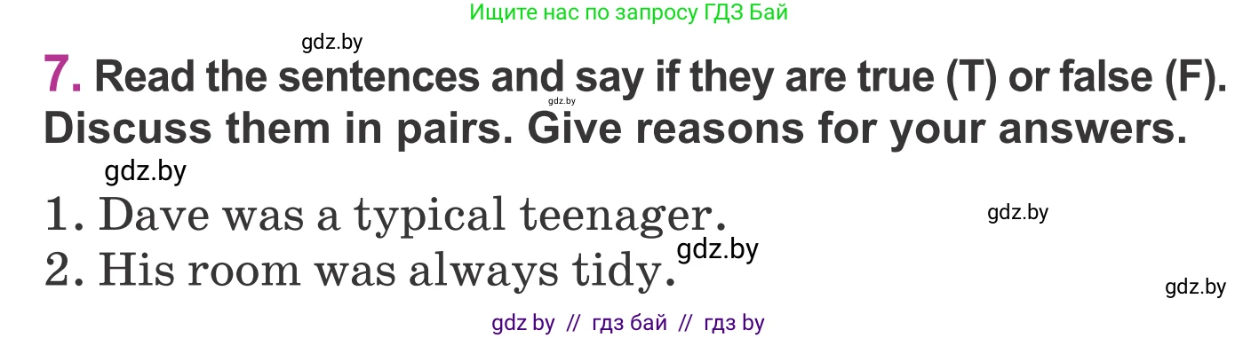 Английский язык (english), 6 класс Учебник, авторы: Демченко Наталья Валентиновна, Севрюкова Татьяна Юрьевна, Юхнель Наталья Валентиновна, Наумова Елена Георгиевна, Рыбалко О Н, Манешина А В, Маслёнченко Н А, издательство Вышэйшая школа, Минск, 2018, красного цвета, Часть 1, страница 102, номер 7, Условие