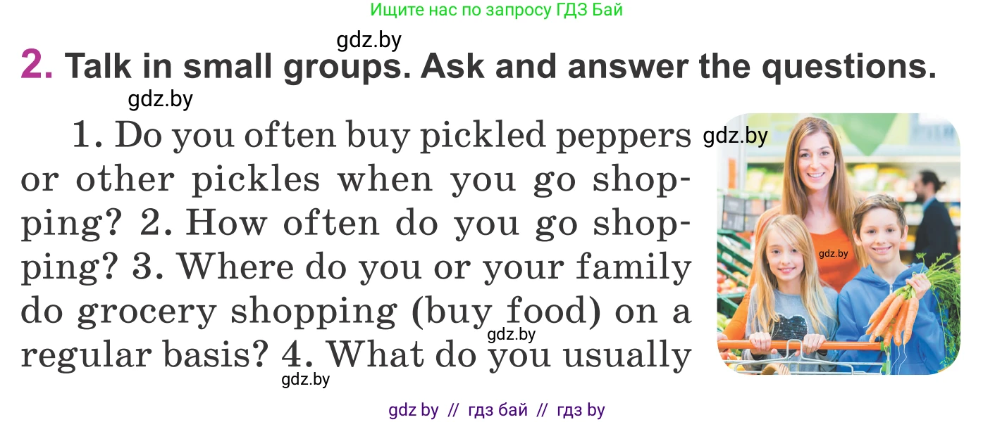 Английский язык (english), 6 класс Учебник, авторы: Демченко Наталья Валентиновна, Севрюкова Татьяна Юрьевна, Юхнель Наталья Валентиновна, Наумова Елена Георгиевна, Рыбалко О Н, Манешина А В, Маслёнченко Н А, издательство Вышэйшая школа, Минск, 2018, красного цвета, Часть 1, страница 129, номер 2, Условие