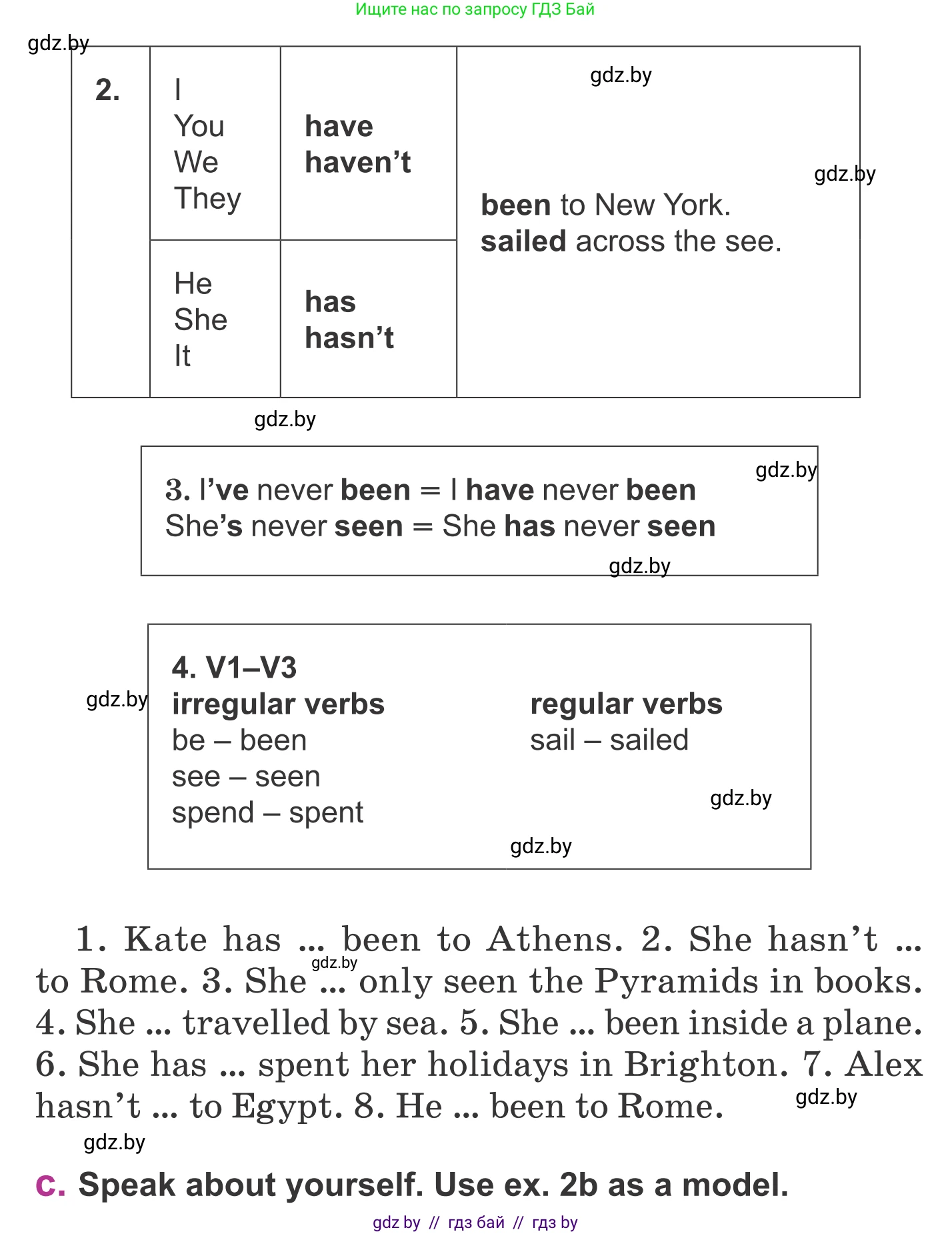 Английский язык (english), 6 класс Учебник, авторы: Демченко Наталья Валентиновна, Севрюкова Татьяна Юрьевна, Юхнель Наталья Валентиновна, Наумова Елена Георгиевна, Рыбалко О Н, Манешина А В, Маслёнченко Н А, издательство Вышэйшая школа, Минск, 2018, красного цвета, Часть 2, страница 21, номер 2, Условие (продолжение 2)