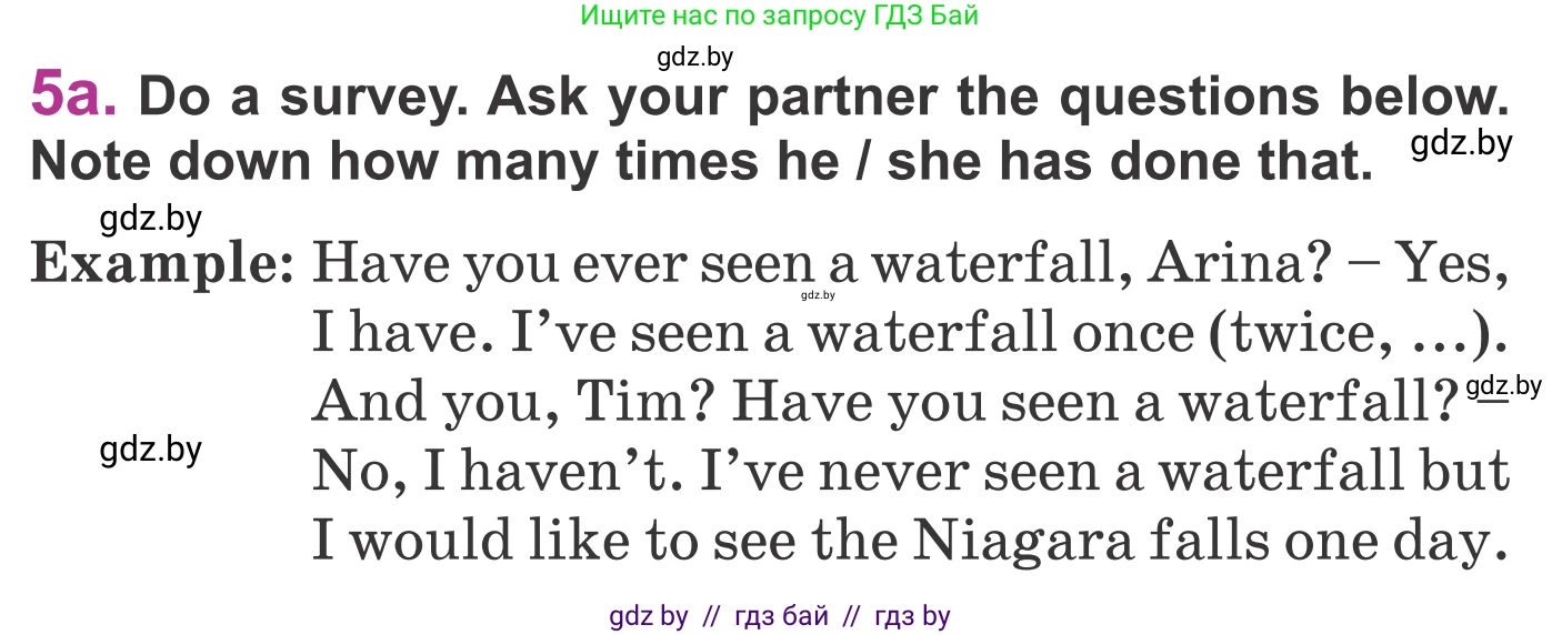 Английский язык (english), 6 класс Учебник, авторы: Демченко Наталья Валентиновна, Севрюкова Татьяна Юрьевна, Юхнель Наталья Валентиновна, Наумова Елена Георгиевна, Рыбалко О Н, Манешина А В, Маслёнченко Н А, издательство Вышэйшая школа, Минск, 2018, красного цвета, Часть 2, страница 26, номер 5, Условие