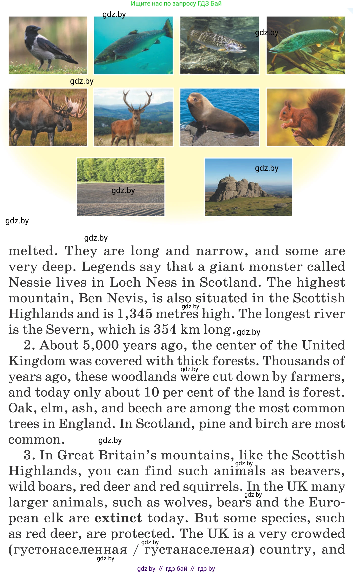 Английский язык (english), 6 класс Учебник, авторы: Демченко Наталья Валентиновна, Севрюкова Татьяна Юрьевна, Юхнель Наталья Валентиновна, Наумова Елена Георгиевна, Рыбалко О Н, Манешина А В, Маслёнченко Н А, издательство Вышэйшая школа, Минск, 2018, красного цвета, Часть 2, страница 52, номер 3, Условие (продолжение 2)