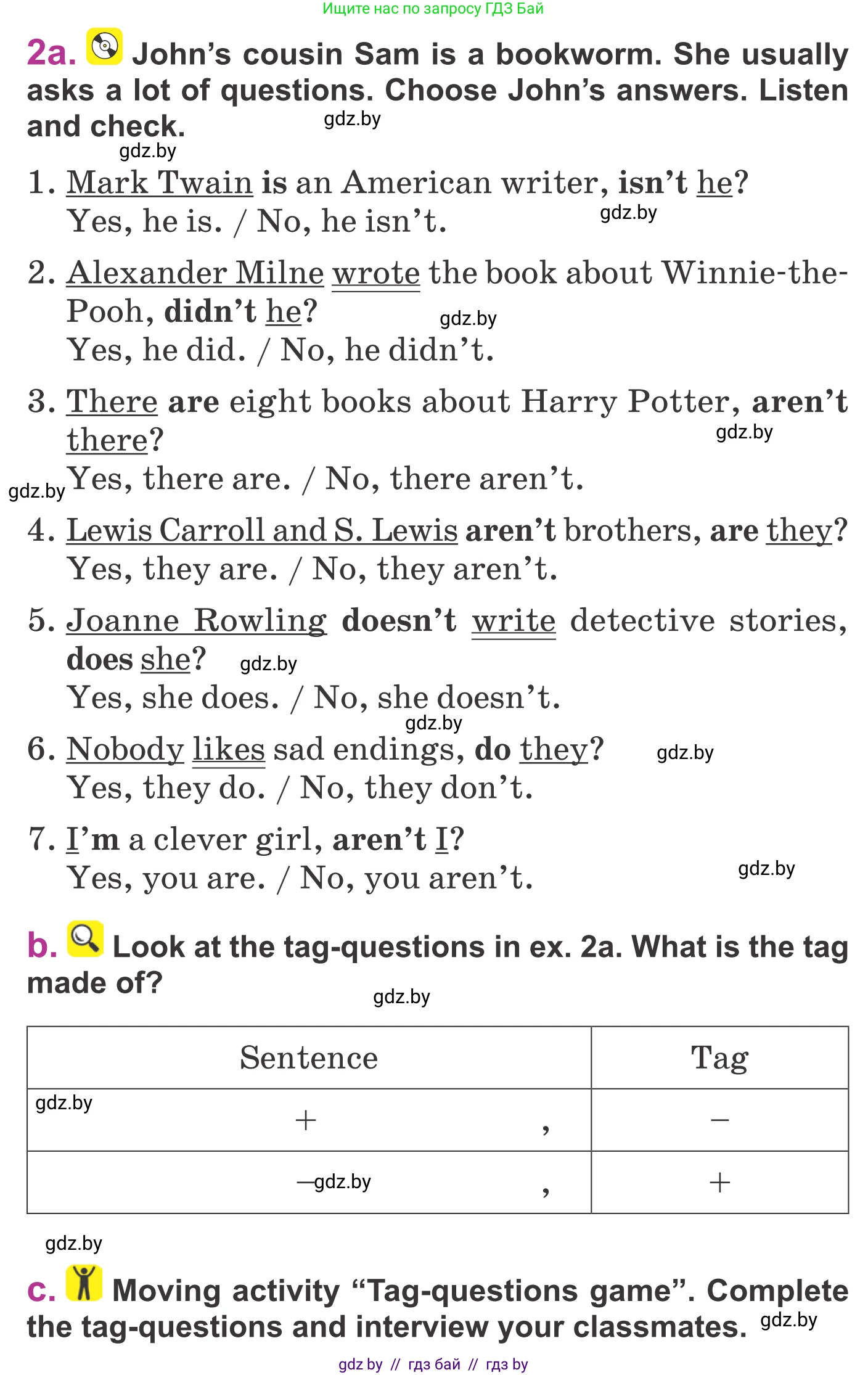 Английский язык (english), 6 класс Учебник, авторы: Демченко Наталья Валентиновна, Севрюкова Татьяна Юрьевна, Юхнель Наталья Валентиновна, Наумова Елена Георгиевна, Рыбалко О Н, Манешина А В, Маслёнченко Н А, издательство Вышэйшая школа, Минск, 2018, красного цвета, Часть 2, страница 140, номер 2, Условие