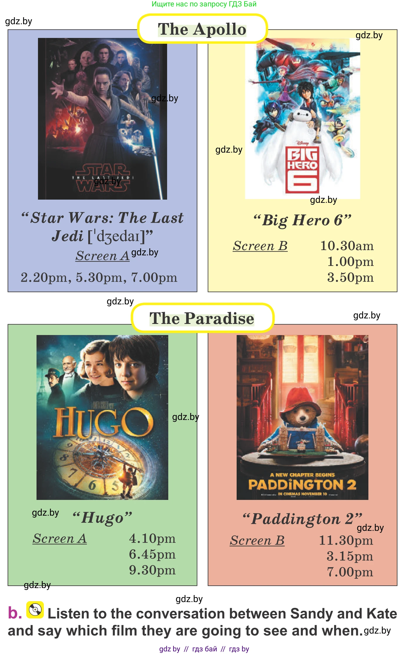 Английский язык (english), 6 класс Учебник, авторы: Демченко Наталья Валентиновна, Севрюкова Татьяна Юрьевна, Юхнель Наталья Валентиновна, Наумова Елена Георгиевна, Рыбалко О Н, Манешина А В, Маслёнченко Н А, издательство Вышэйшая школа, Минск, 2018, красного цвета, Часть 2, страница 161, номер 1, Условие (продолжение 2)