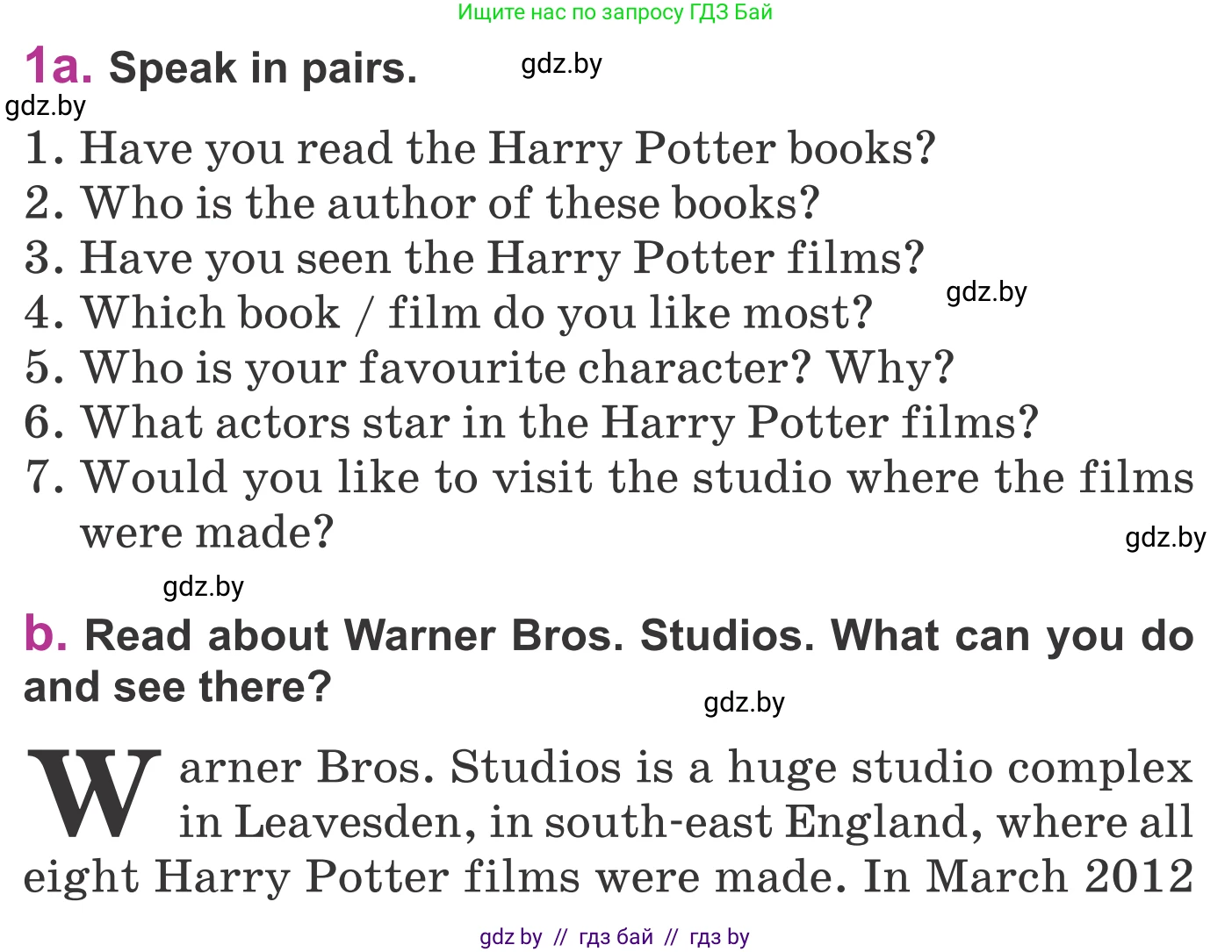 Английский язык (english), 6 класс Учебник, авторы: Демченко Наталья Валентиновна, Севрюкова Татьяна Юрьевна, Юхнель Наталья Валентиновна, Наумова Елена Георгиевна, Рыбалко О Н, Манешина А В, Маслёнченко Н А, издательство Вышэйшая школа, Минск, 2018, красного цвета, Часть 2, страница 190, номер 1, Условие