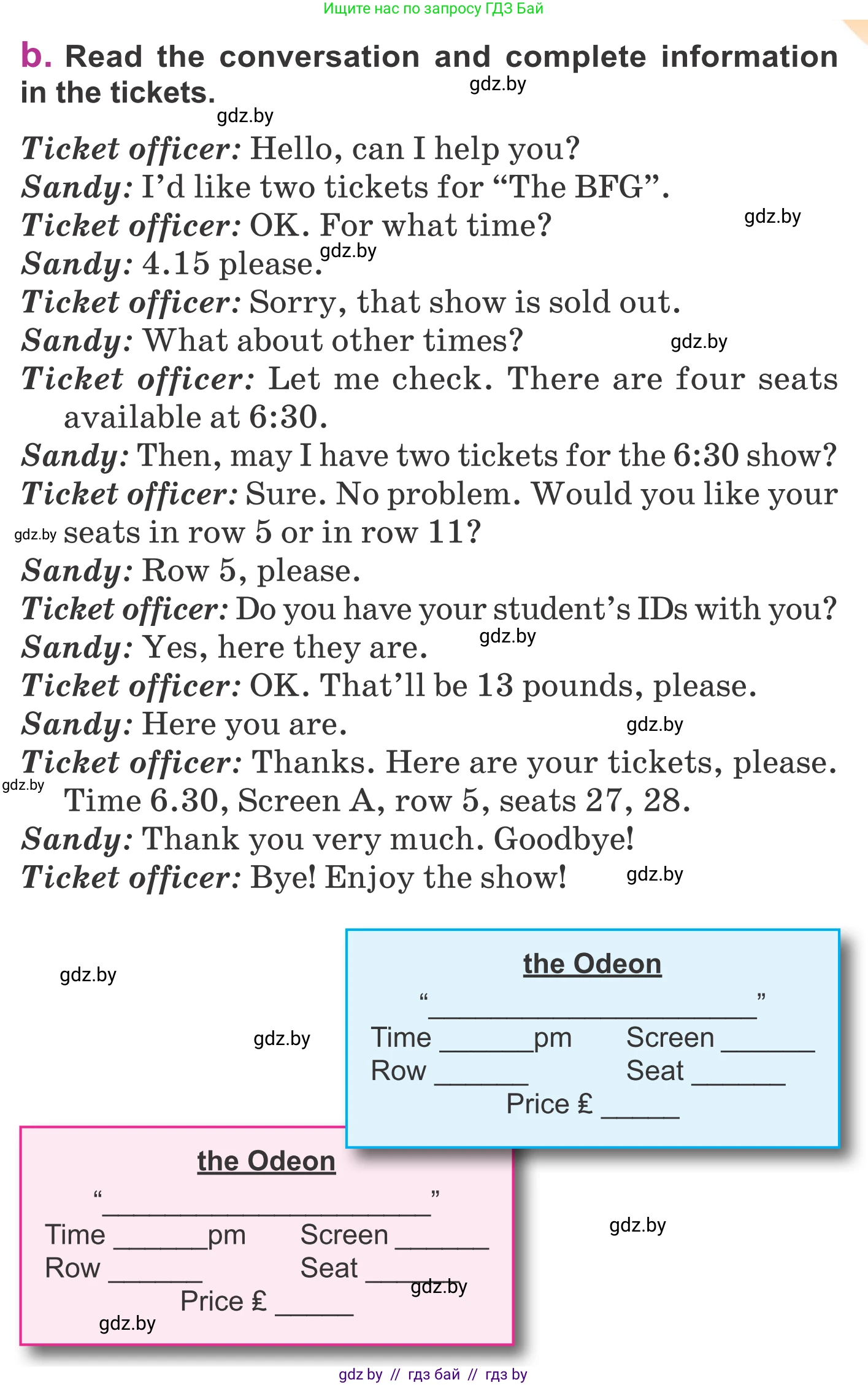 Английский язык (english), 6 класс Учебник, авторы: Демченко Наталья Валентиновна, Севрюкова Татьяна Юрьевна, Юхнель Наталья Валентиновна, Наумова Елена Георгиевна, Рыбалко О Н, Манешина А В, Маслёнченко Н А, издательство Вышэйшая школа, Минск, 2018, красного цвета, Часть 2, страница 166, номер 2, Условие (продолжение 2)