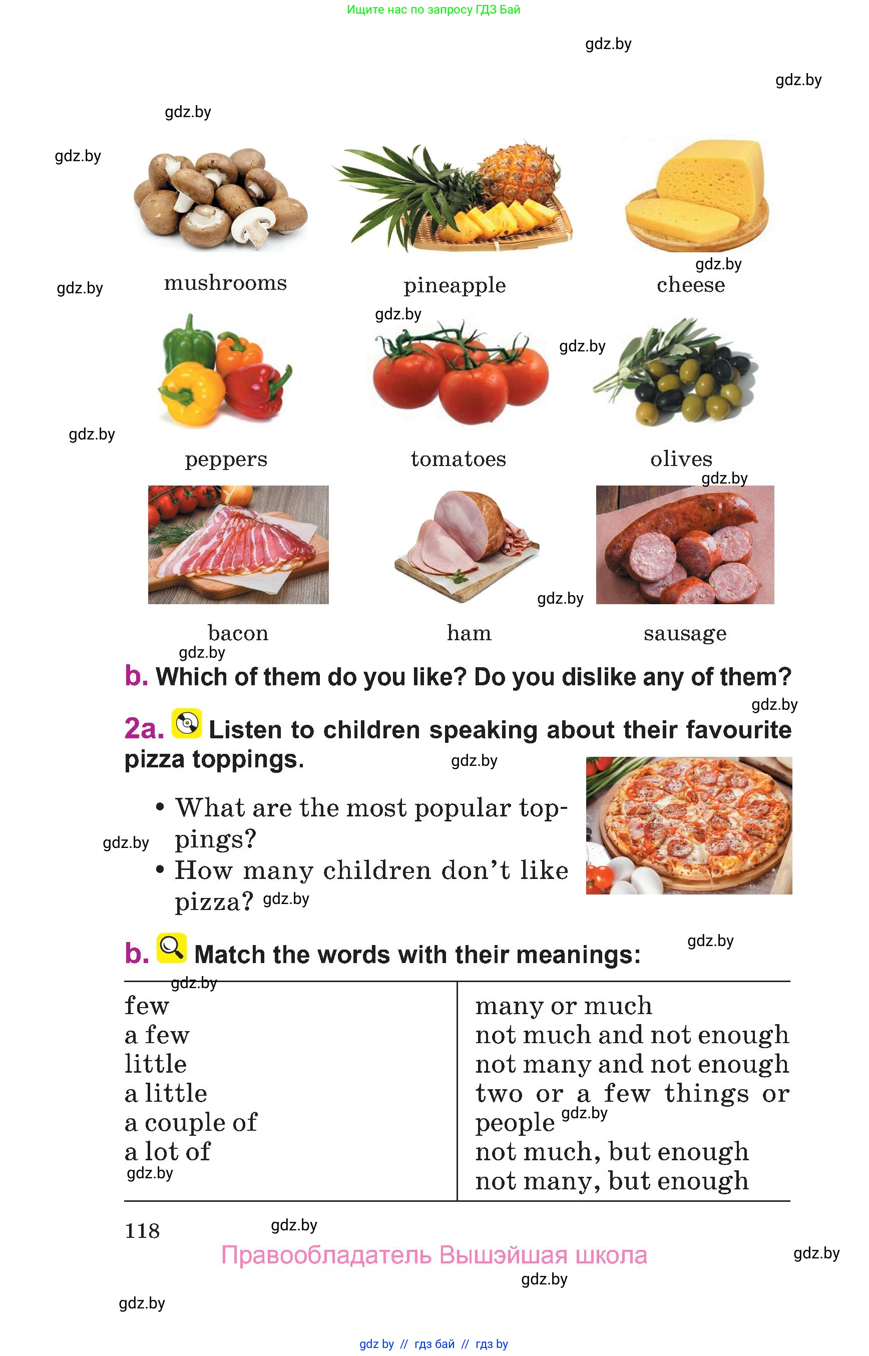 Английский язык (english), 6 класс Учебник, авторы: Демченко Наталья Валентиновна, Севрюкова Татьяна Юрьевна, Юхнель Наталья Валентиновна, Наумова Елена Георгиевна, Рыбалко О Н, Манешина А В, Маслёнченко Н А, издательство Вышэйшая школа, Минск, 2018, красного цвета, Часть 1, страница 118