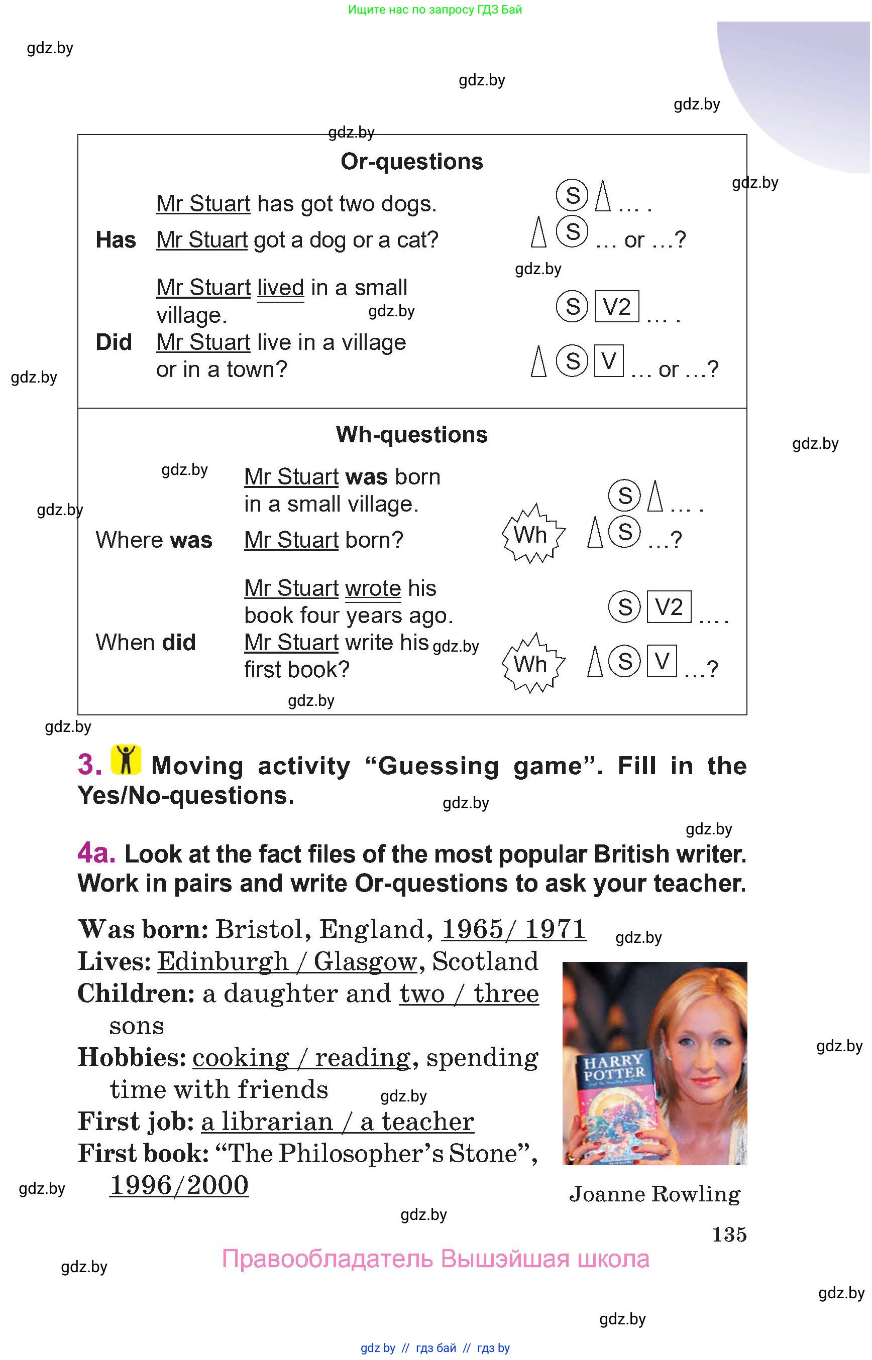 Английский язык (english), 6 класс Учебник, авторы: Демченко Наталья Валентиновна, Севрюкова Татьяна Юрьевна, Юхнель Наталья Валентиновна, Наумова Елена Георгиевна, Рыбалко О Н, Манешина А В, Маслёнченко Н А, издательство Вышэйшая школа, Минск, 2018, красного цвета, Часть 2, страница 135