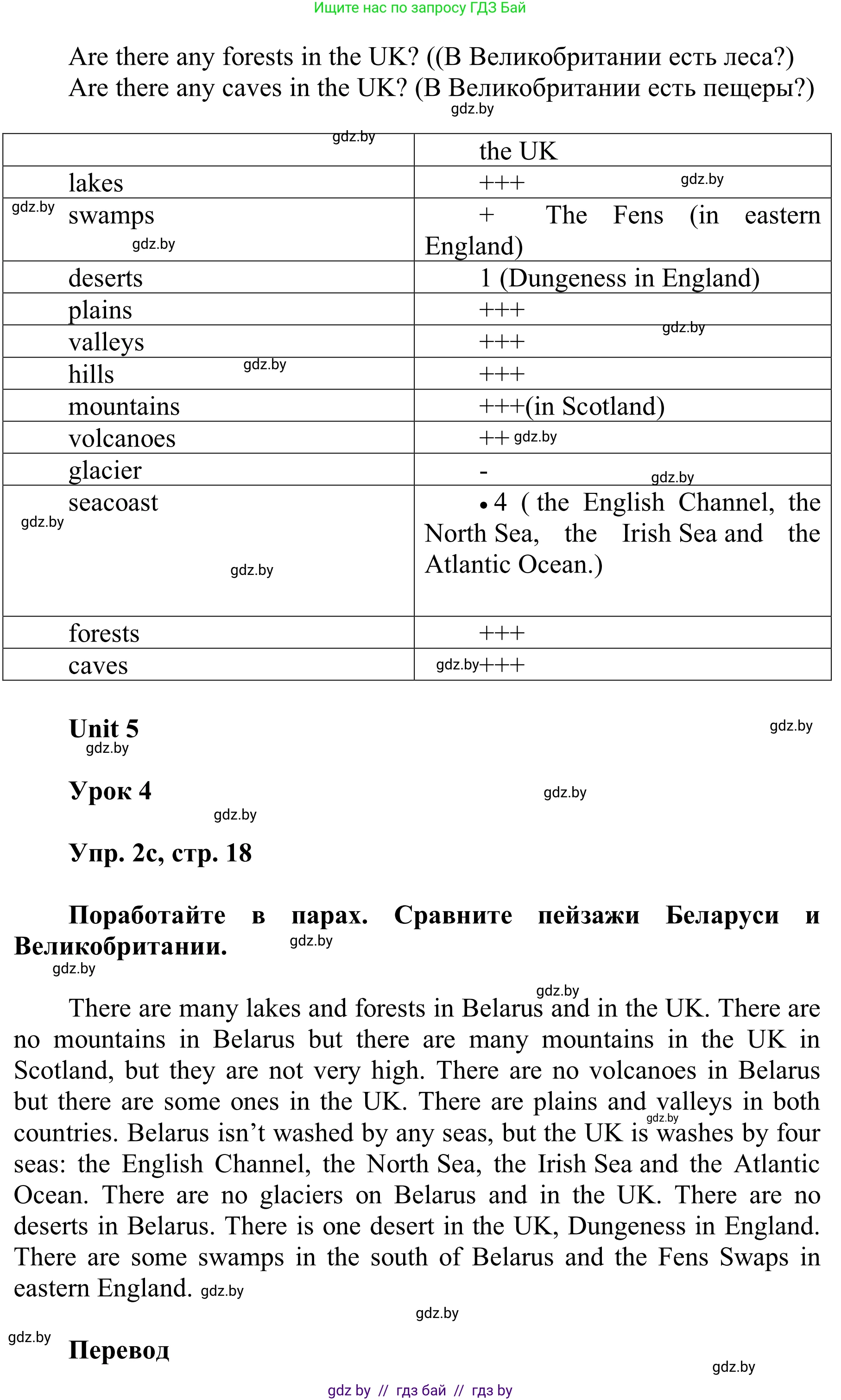 Английский язык (english), 6 класс Учебник, авторы: Демченко Наталья Валентиновна, Севрюкова Татьяна Юрьевна, Юхнель Наталья Валентиновна, Наумова Елена Георгиевна, Рыбалко О Н, Манешина А В, Маслёнченко Н А, издательство Вышэйшая школа, Минск, 2018, красного цвета, Часть 2, страница 17, номер 2, Решение (продолжение 2)