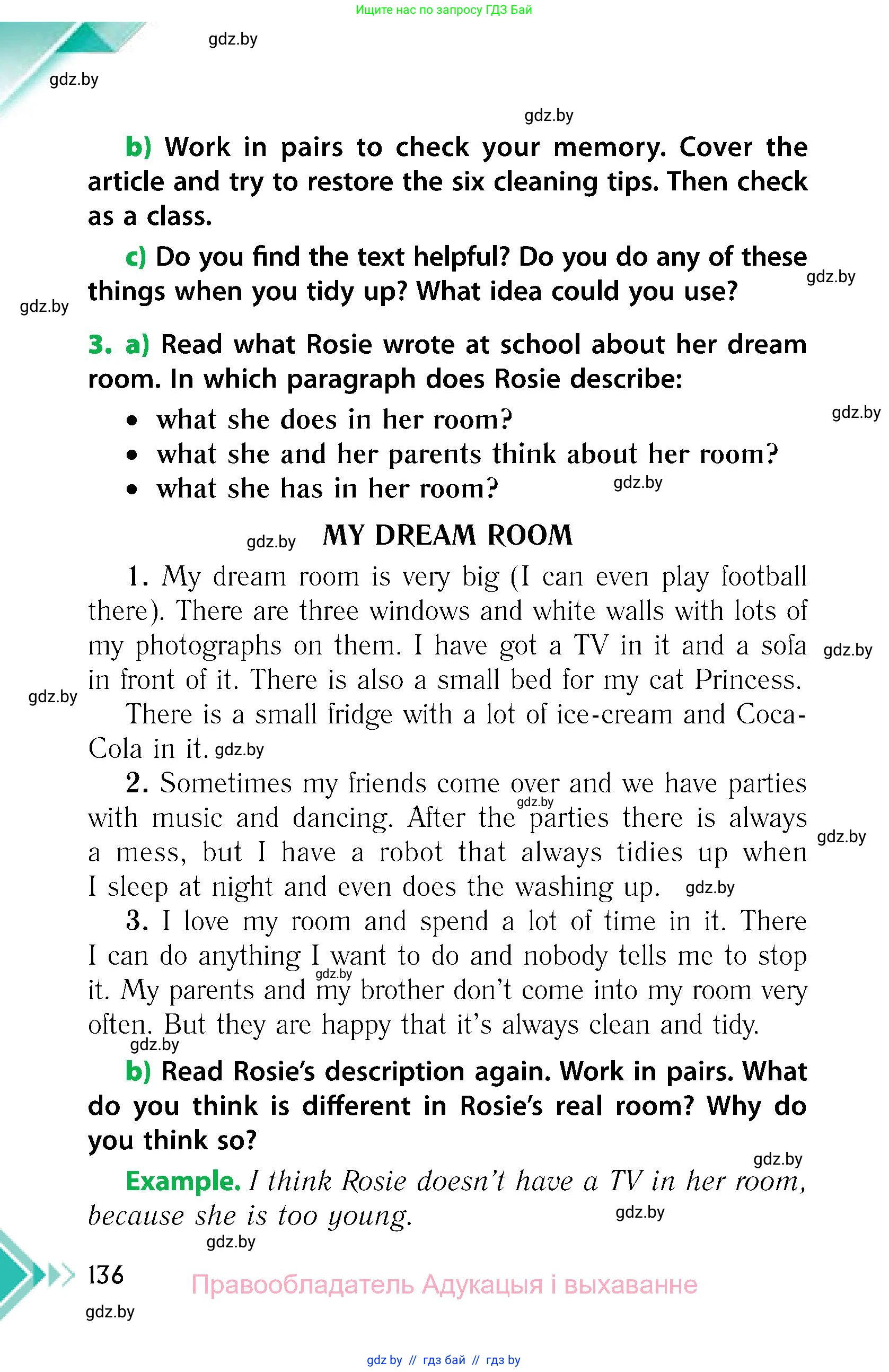 Английский язык (english), 6 класс Учебник, авторы: Юхнель Наталья Валентиновна, Наумова Елена Георгиевна, Малиновская Елена Александровна, издательство Адукацыя i выхаванне, Минск, 2021, страница 136